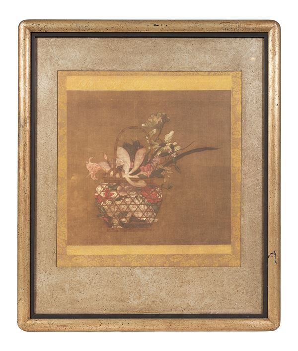 A PAINTING ON SILK