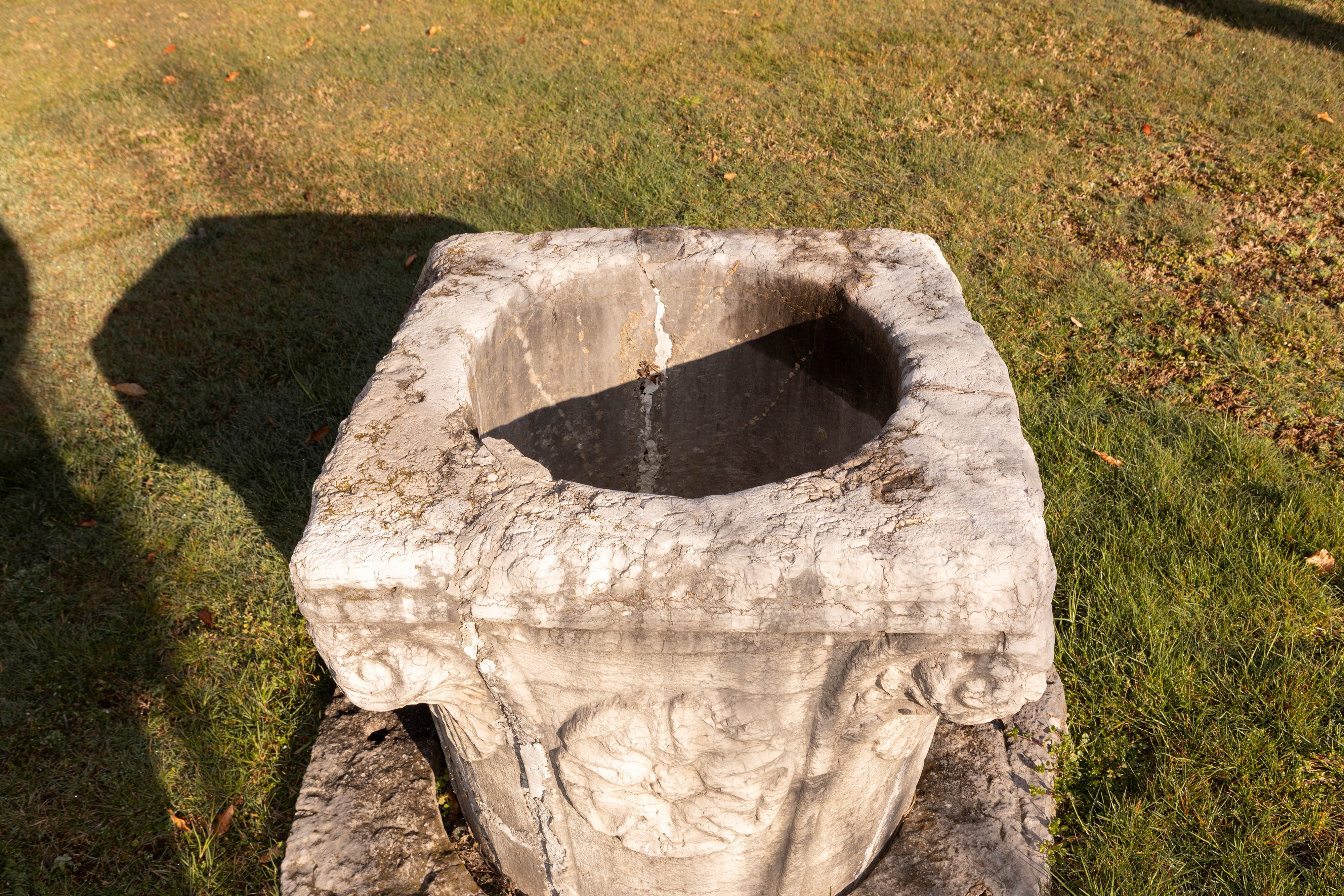 §POZZO VENEZIANO IN PIETRA D’ISTRIA SCOLPITA