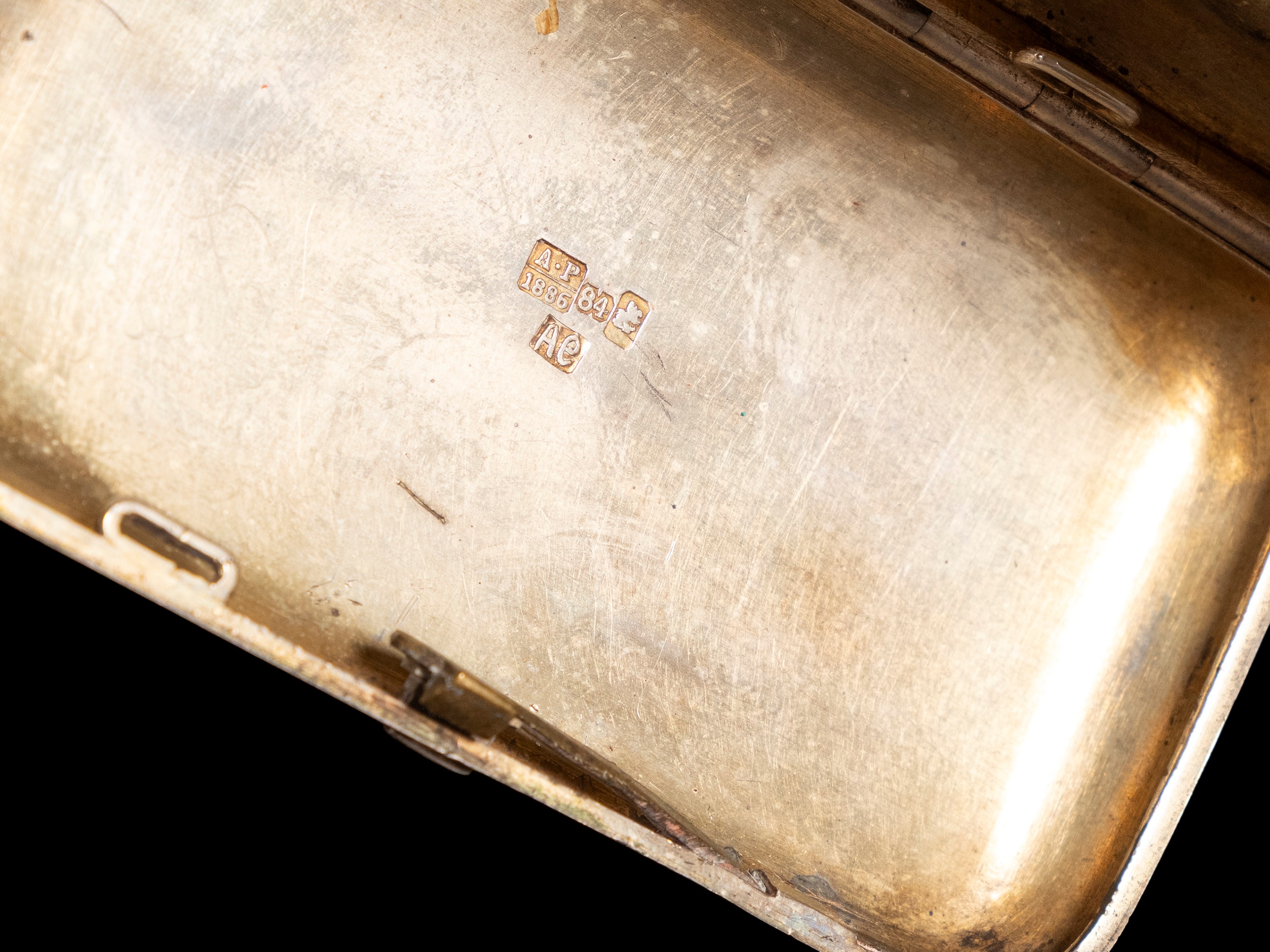 DUE SCATOLE IN ARGENTO NIELLATO