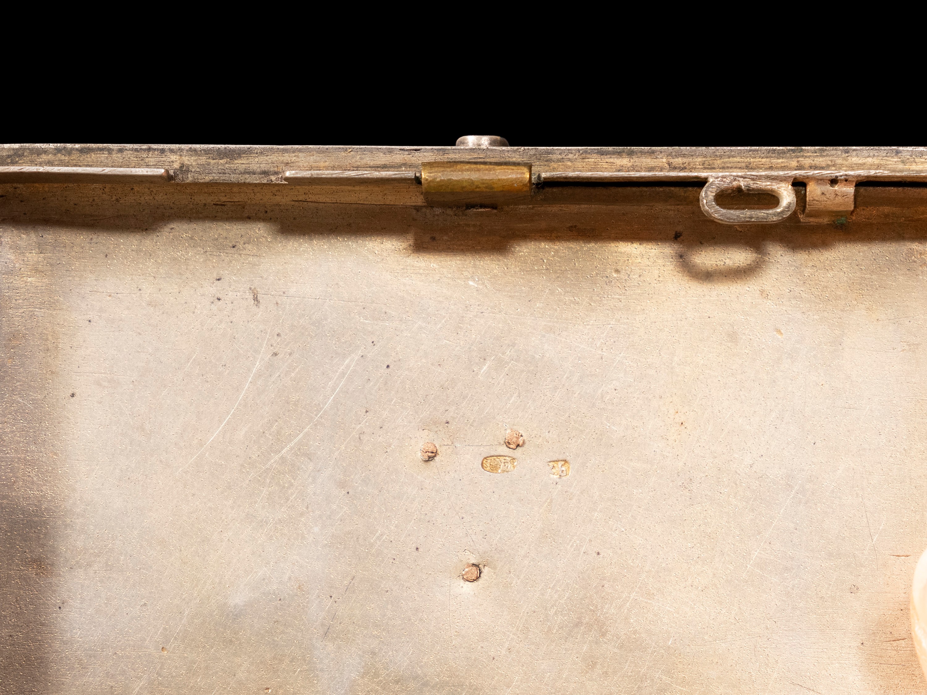 DUE SCATOLE IN ARGENTO NIELLATO