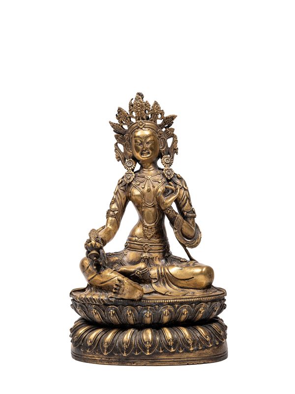FIGURA IN BRONZO 