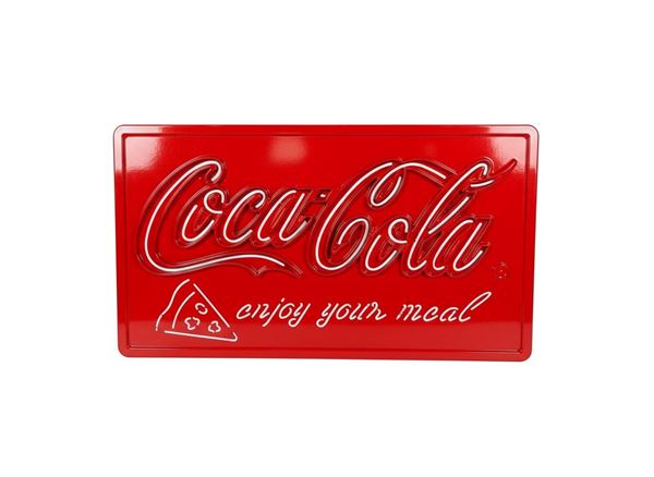 COCA COLA “ENJOY YOUR MEAL” ILLUMINATED SIGN