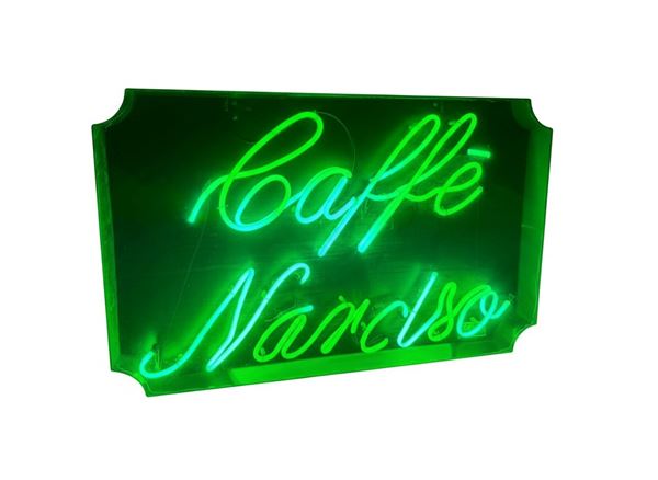 NEON TUBE SIGN, CAFFÈ NARCISO