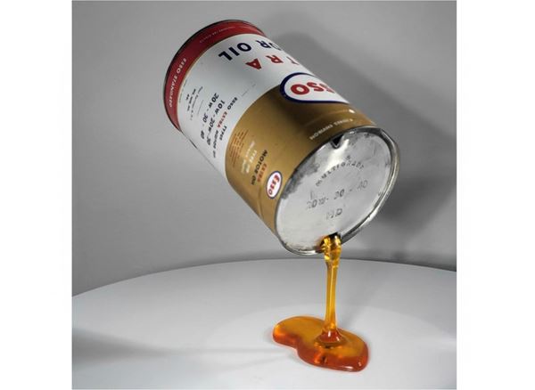 ESSO AUTOMOTIVE OIL ADVERTISING DISPLAY CAN