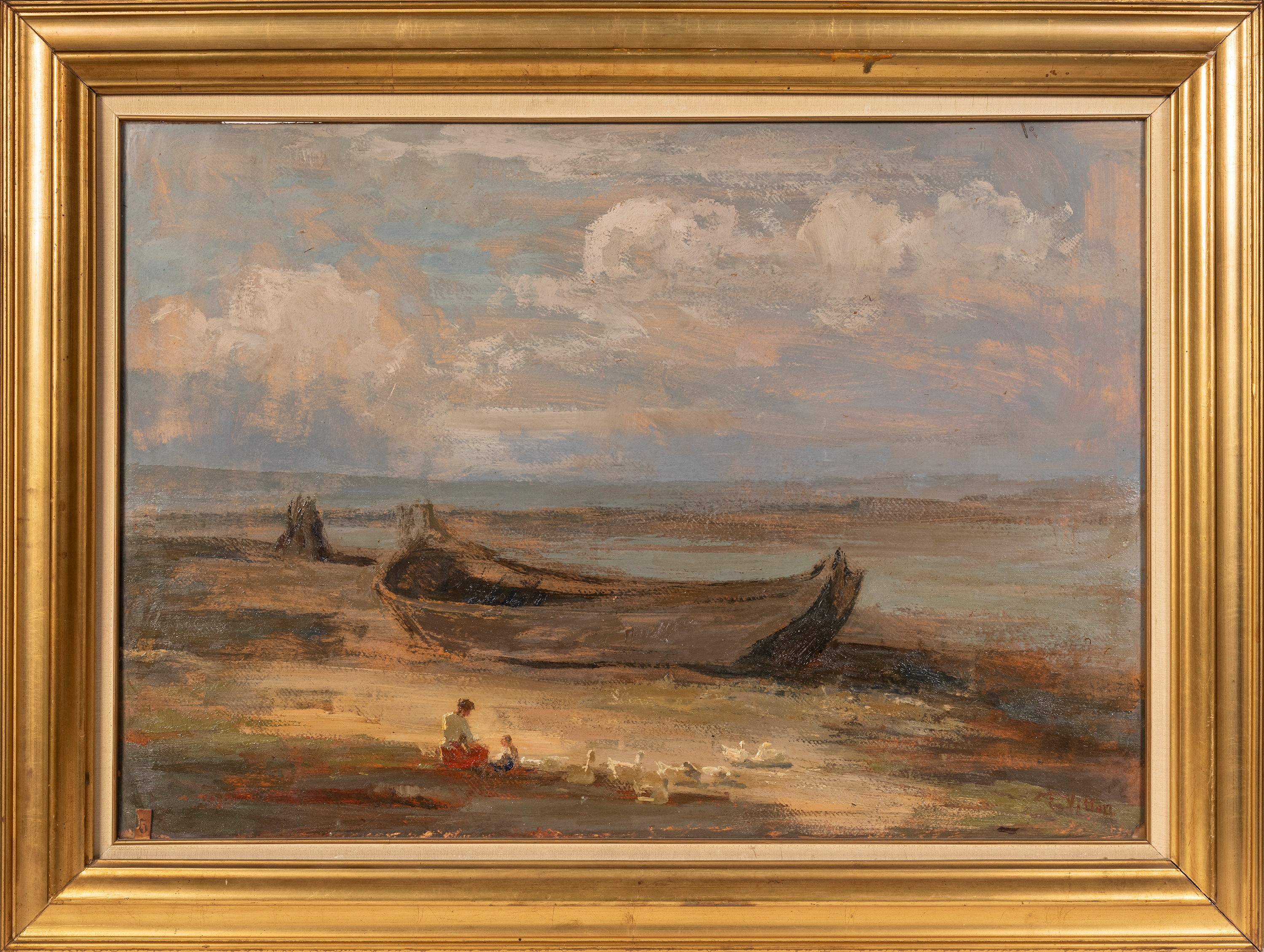 Carlo Vittori - Paesaggio lagunare