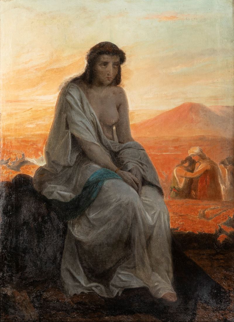 Ignazio Affanni (attribuito A) - La figlia di Iefte