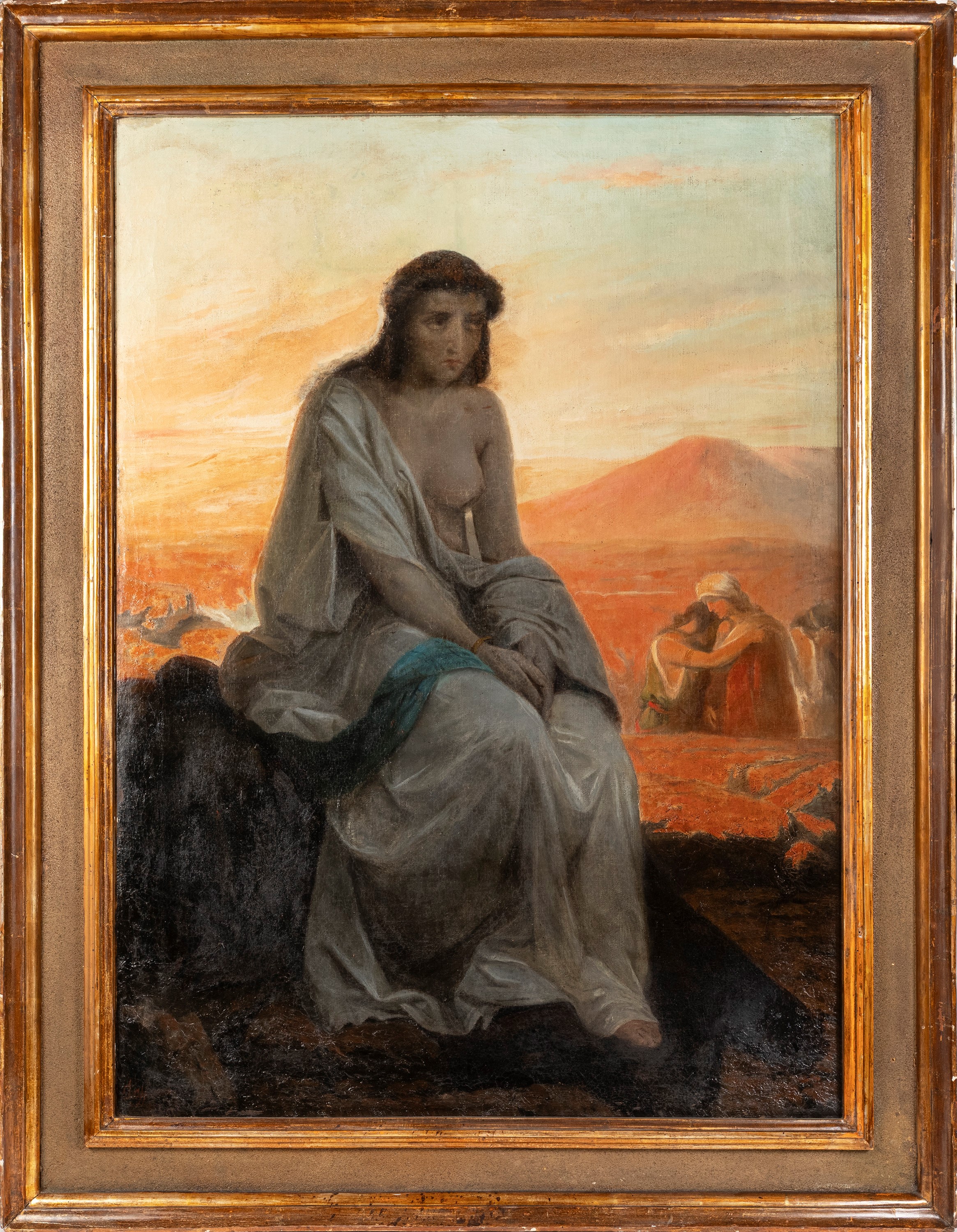 Ignazio Affanni (attribuito A) - La figlia di Iefte