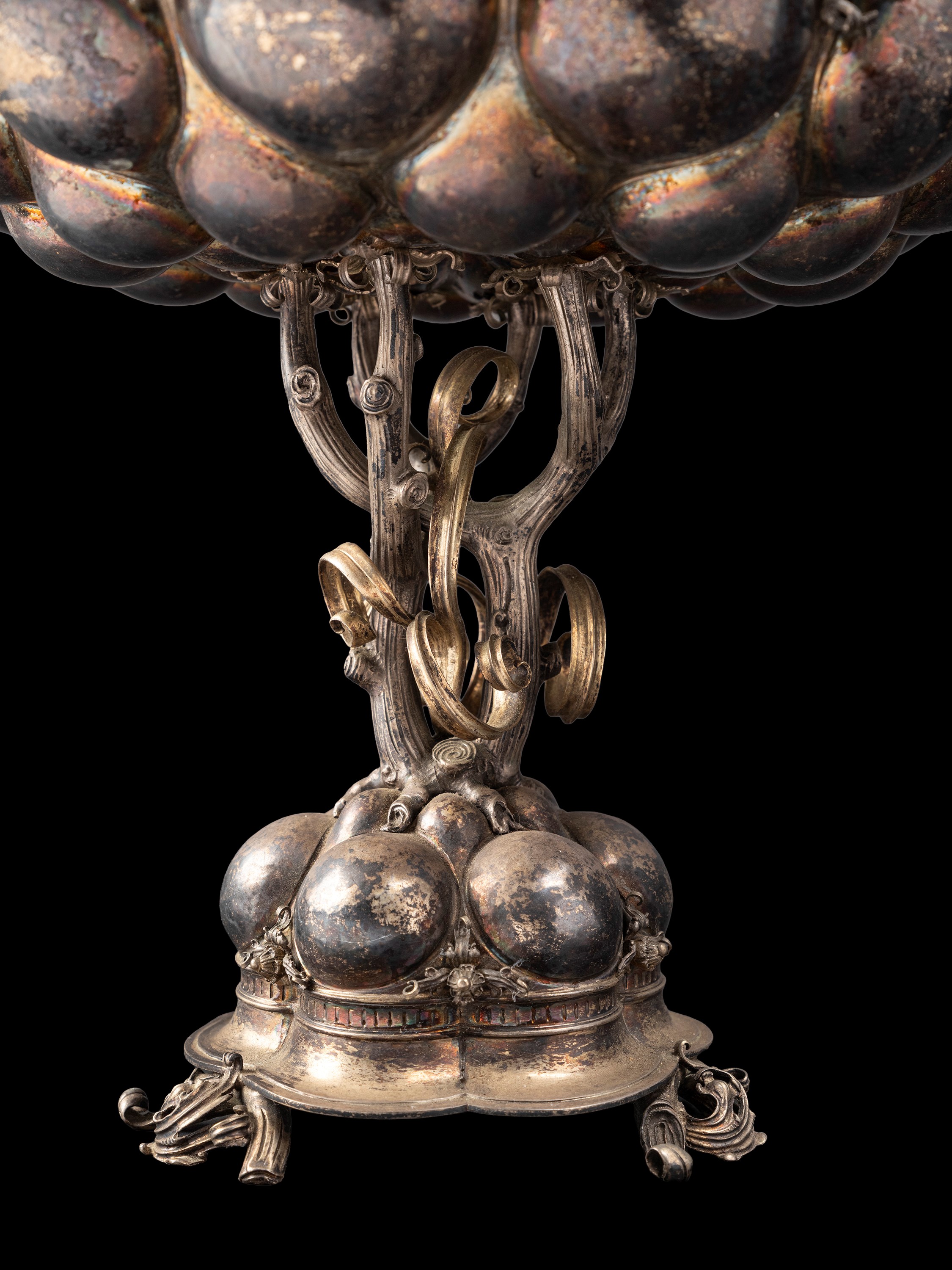 GRANDE CENTROTAVOLA IN ARGENTO