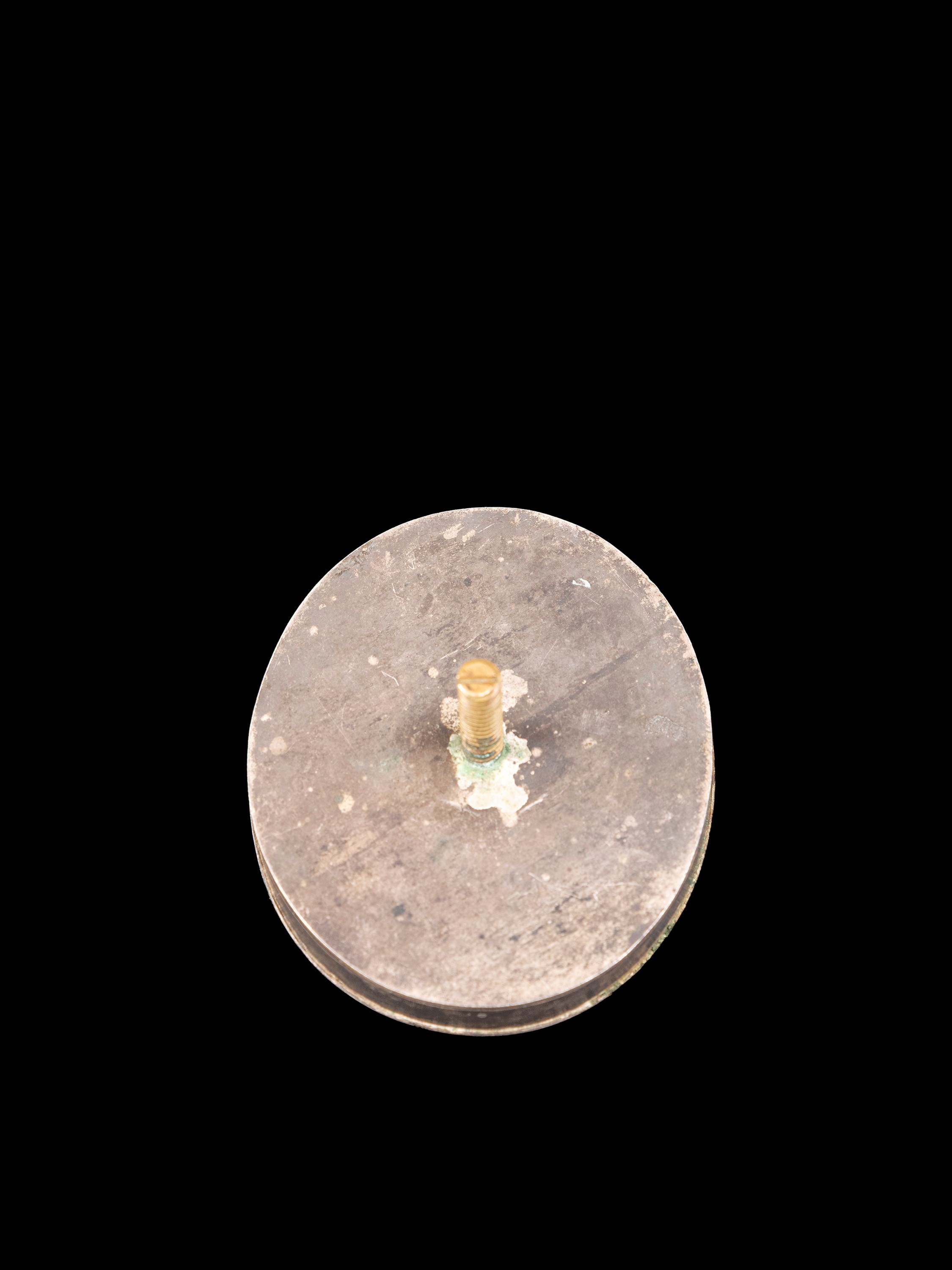 GRANDE CAMMEO IN ARGENTO E MALACHITE
