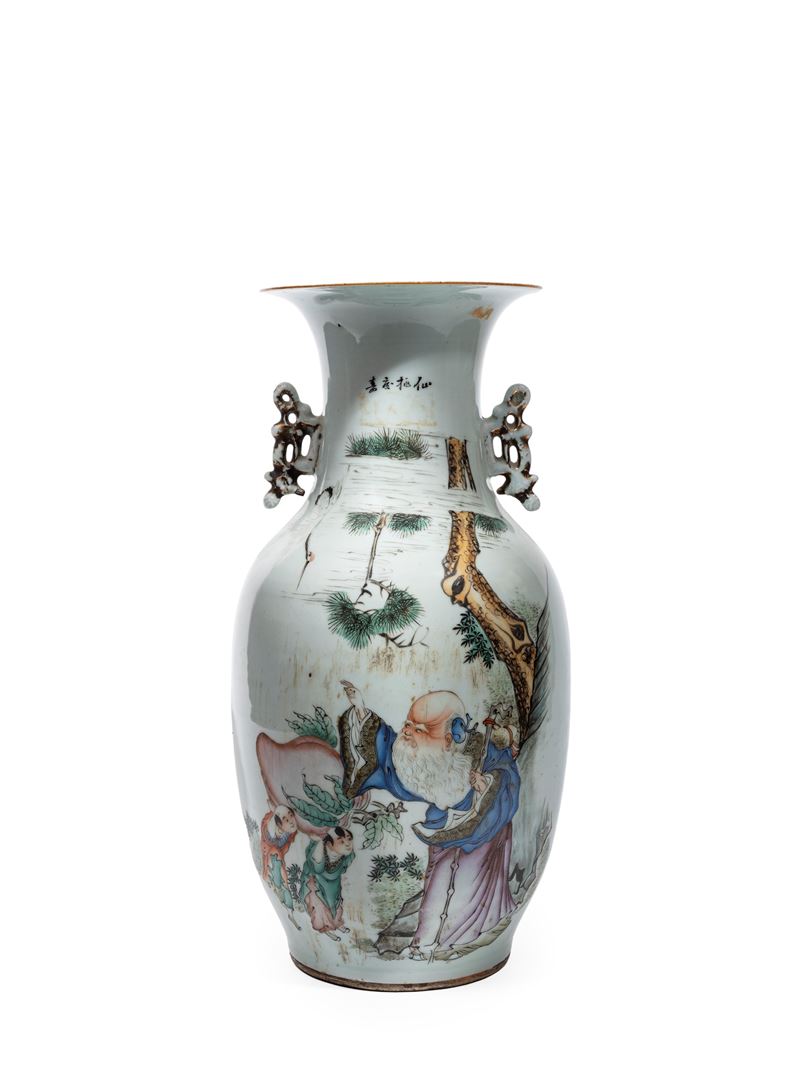 VASO IN PORCELLANA SHUICAI