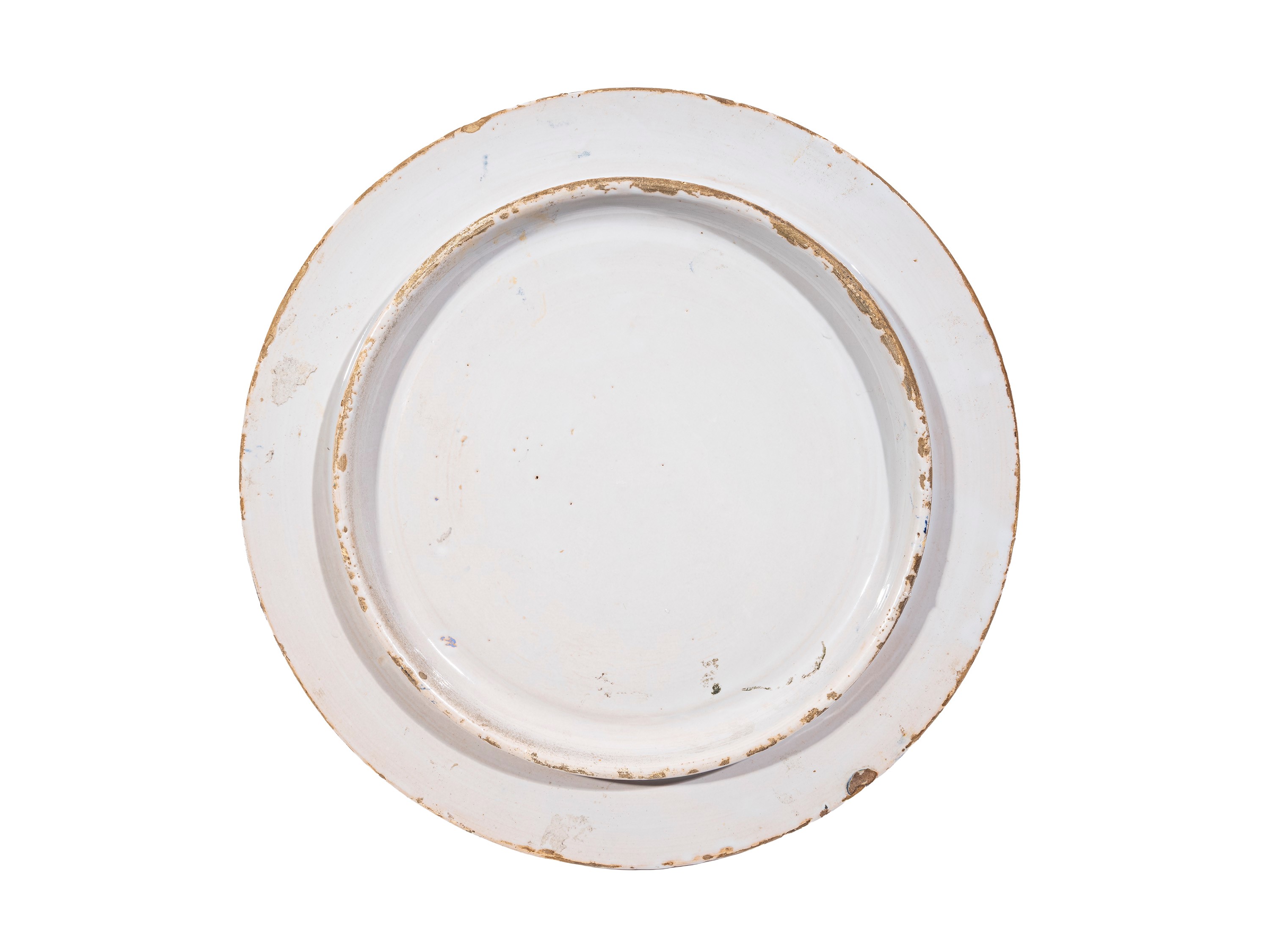 PIATTO IN MAIOLICA