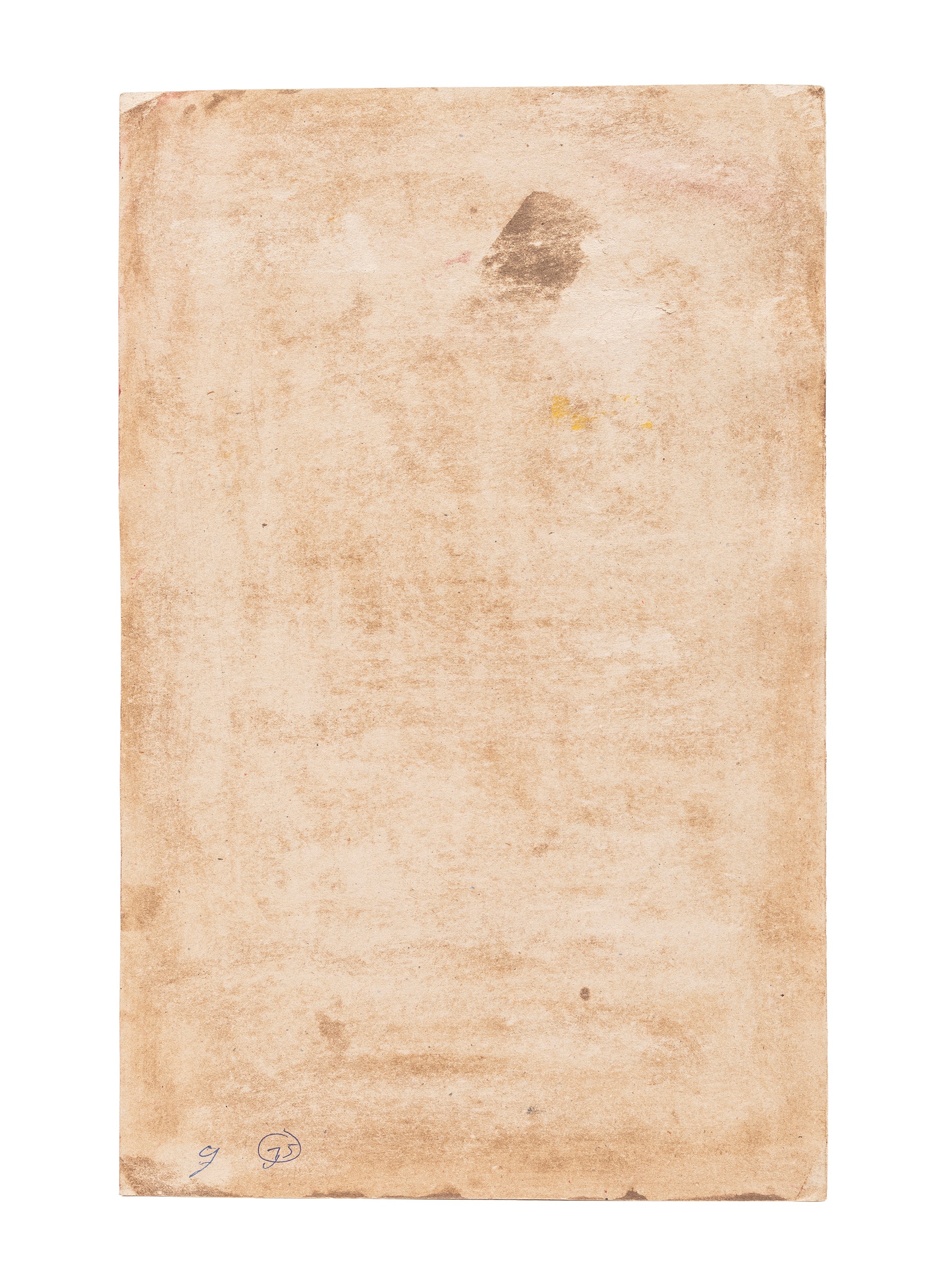 India, XIX secolo, Miniatura con Shrinathji nel tempio di Nathdwara
