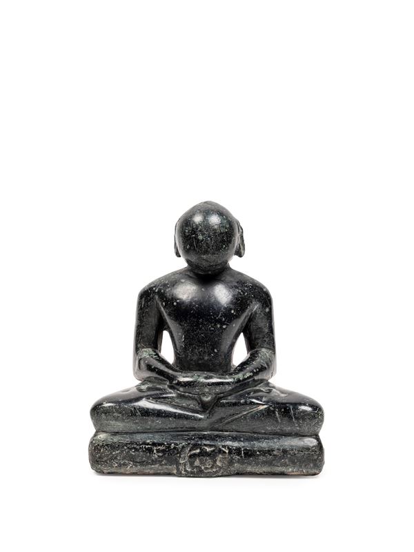 A JAIN STONE SCULPTURE