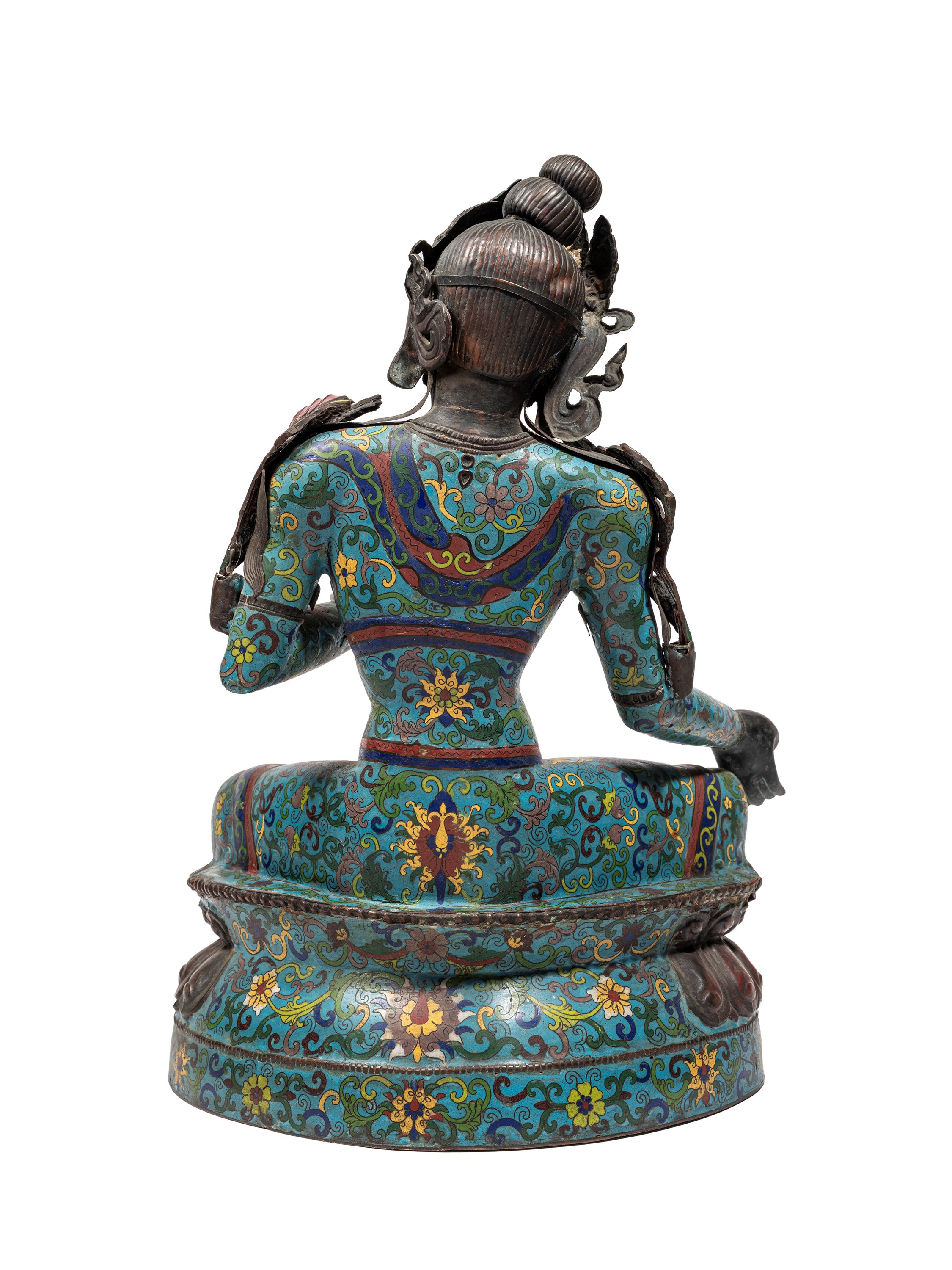 FIGURA IN CLOISONNÉ