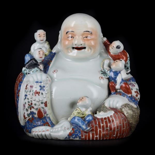FIGURE OF A LAUGHING BUDDHA