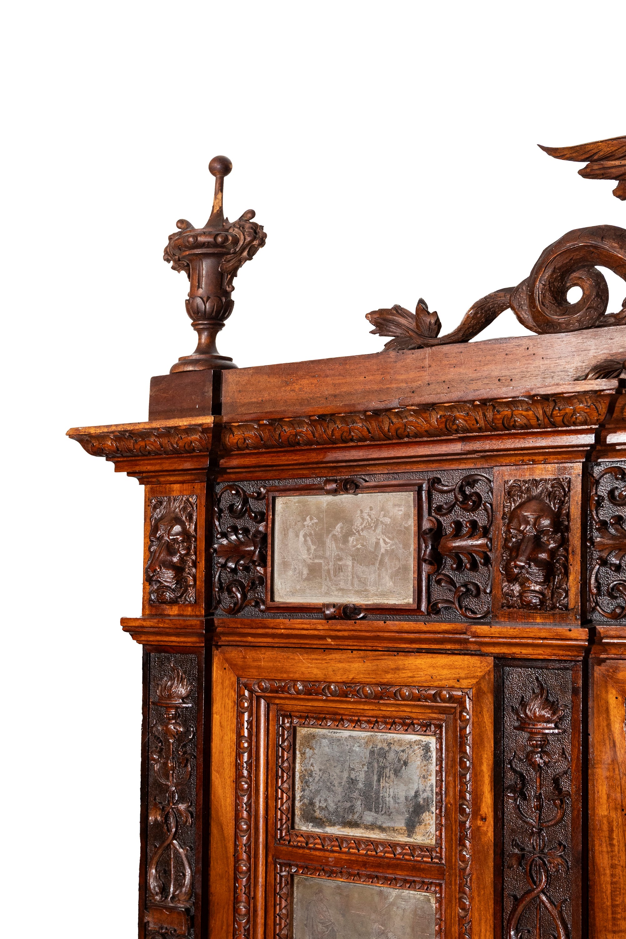 Grande Cabinet con Placche Incise da Bartolomeo Pinelli