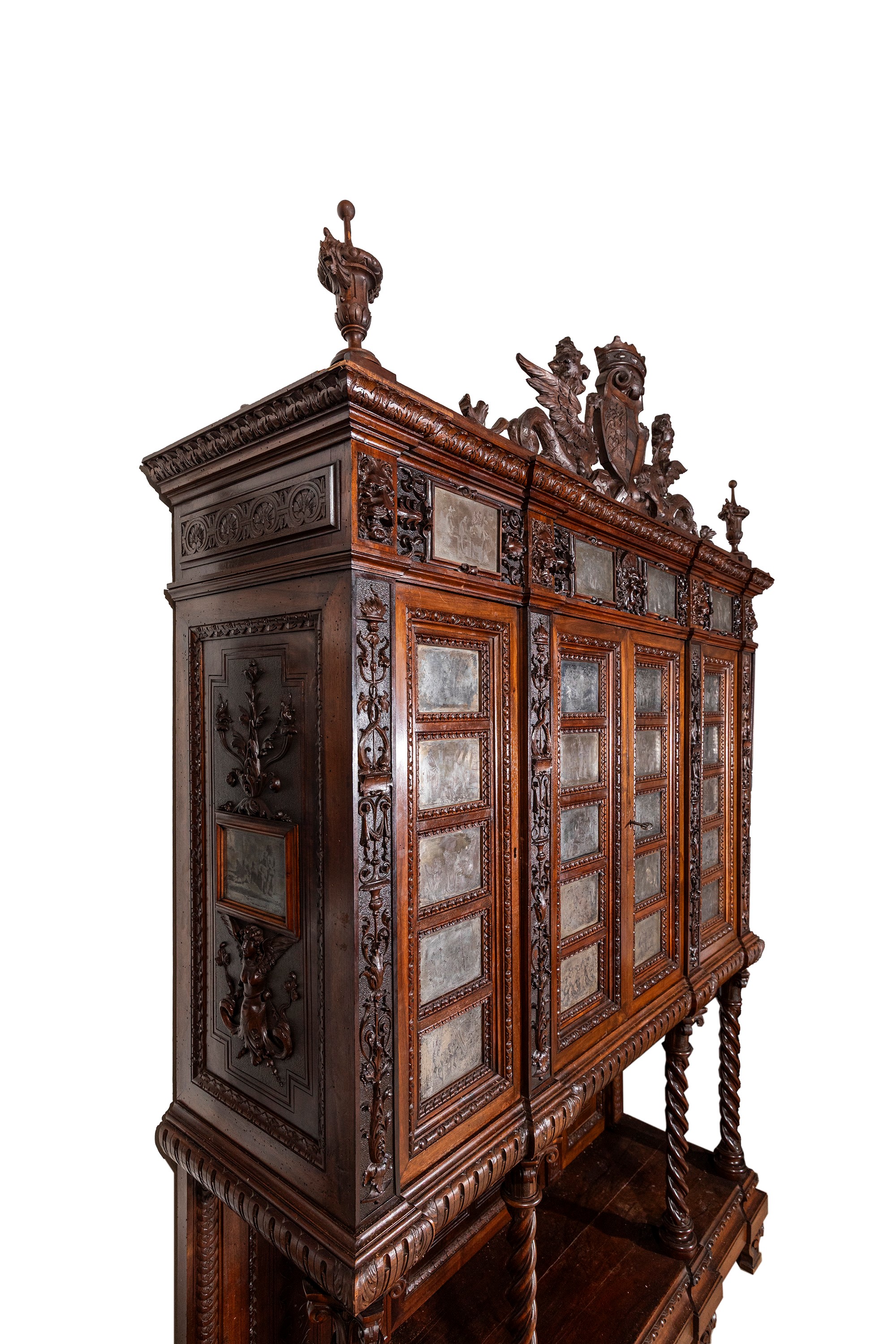 Grande Cabinet con Placche Incise da Bartolomeo Pinelli