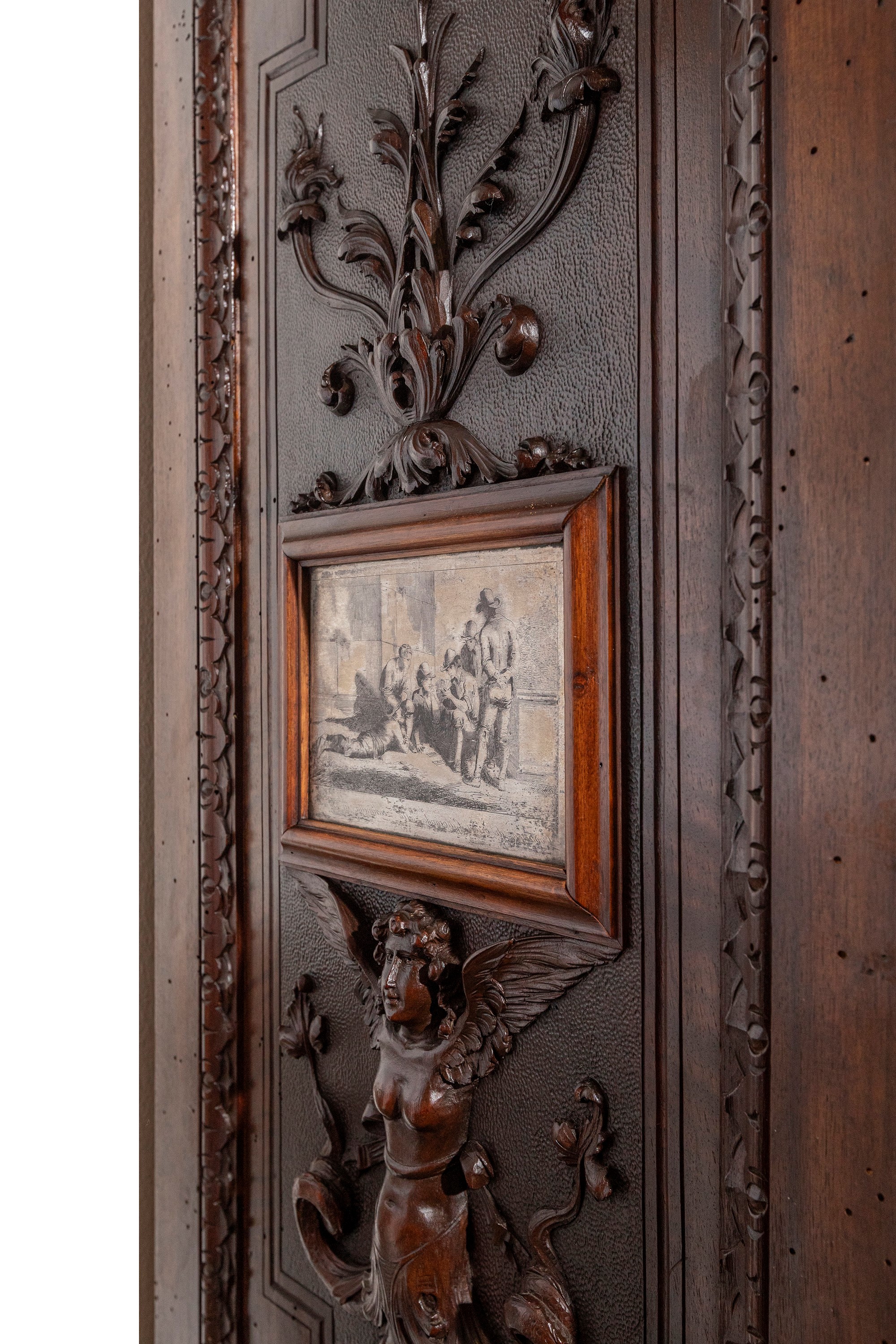 Grande Cabinet con Placche Incise da Bartolomeo Pinelli