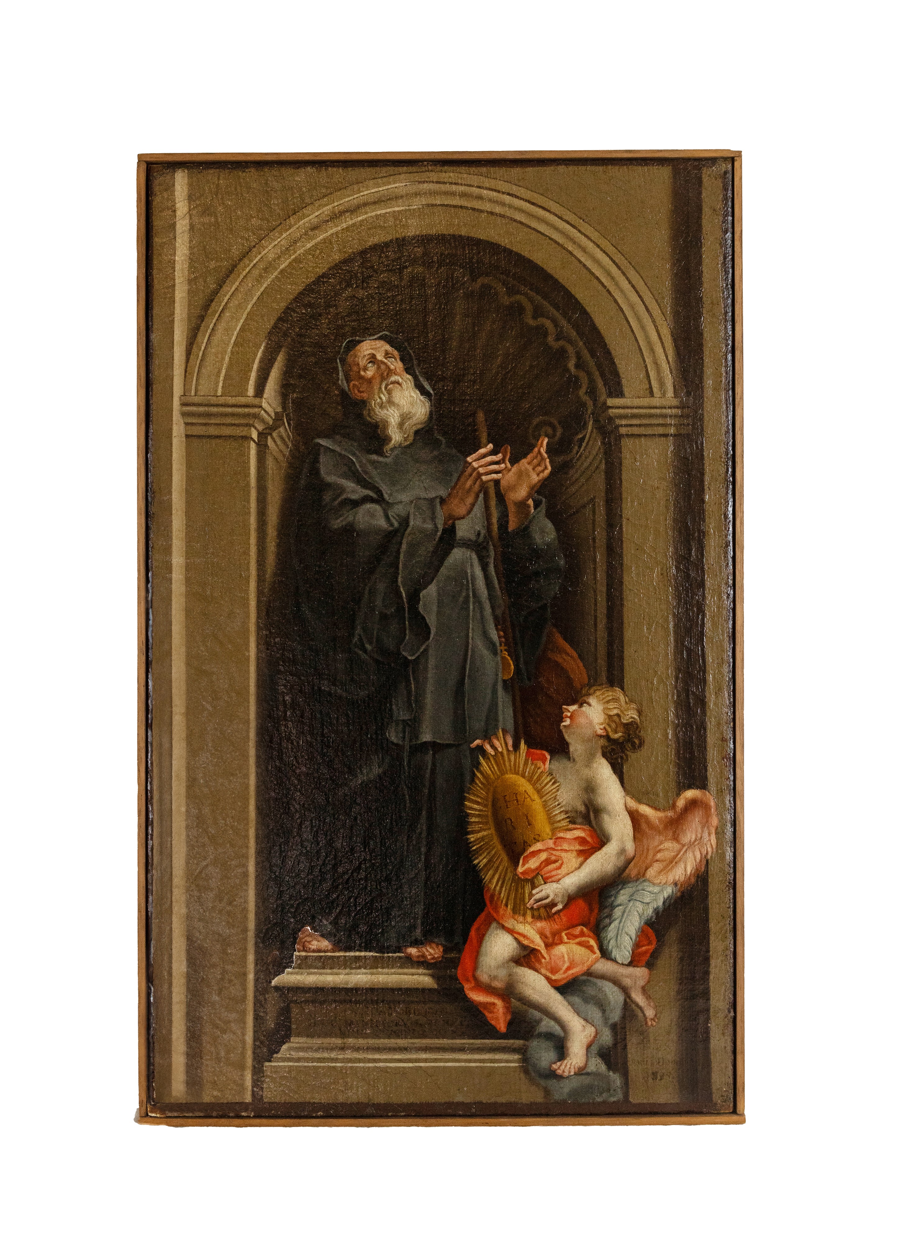 San Francesco di Paola, olio su tela, XVIII secolo
