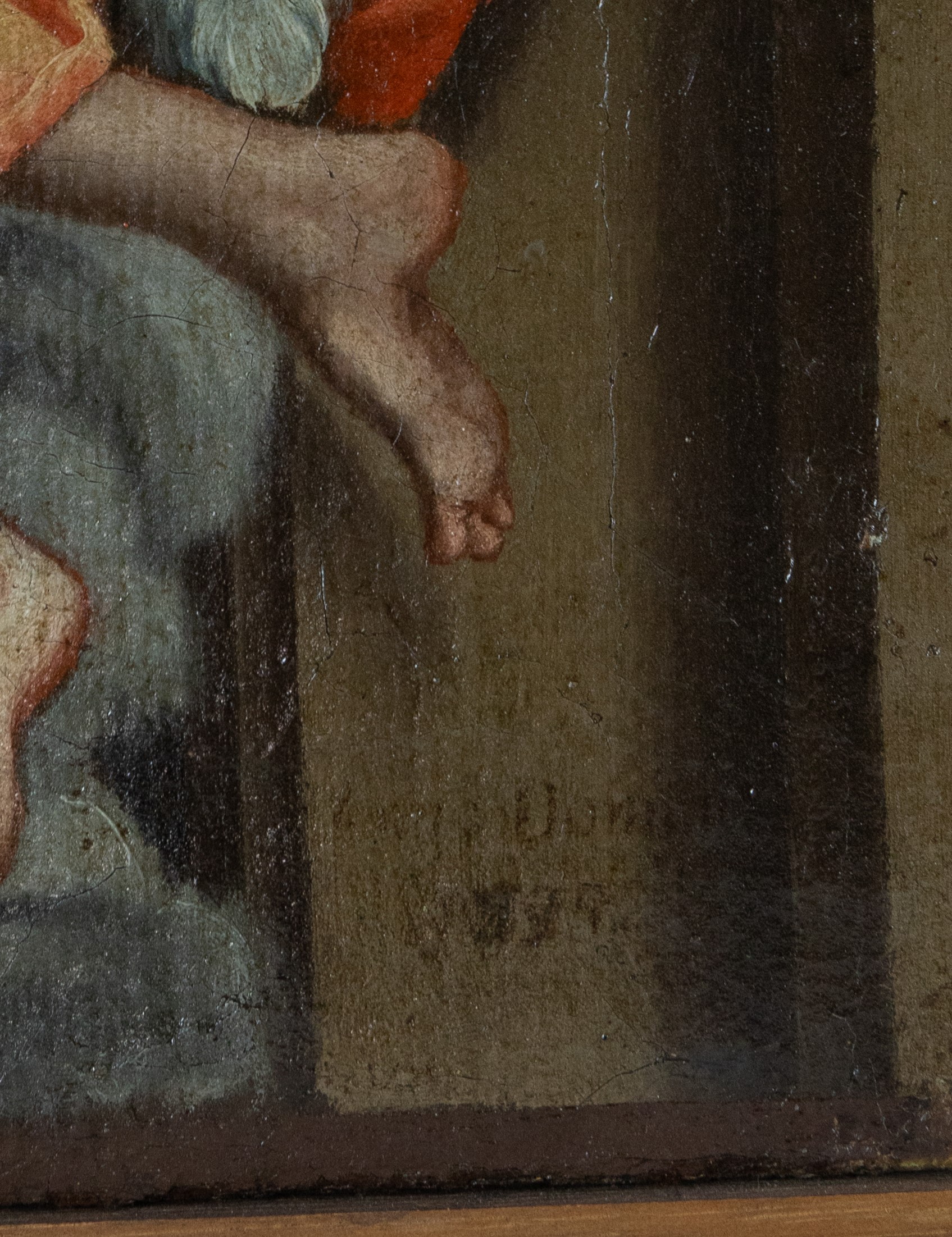 San Francesco di Paola, olio su tela, XVIII secolo