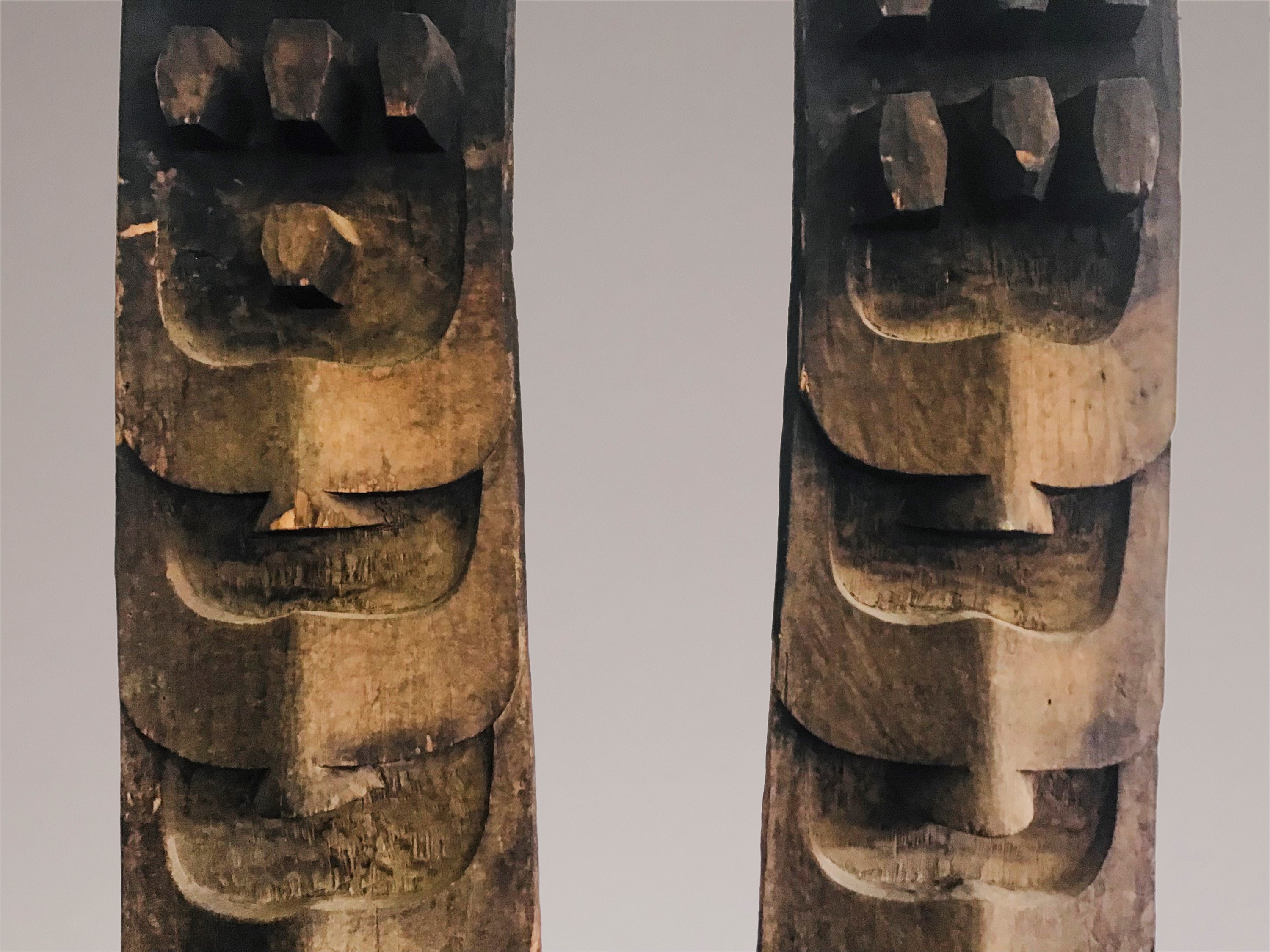 °RARA COPPIA DI GRANDI COLONNE DI DI CASA TRADIZIONALE