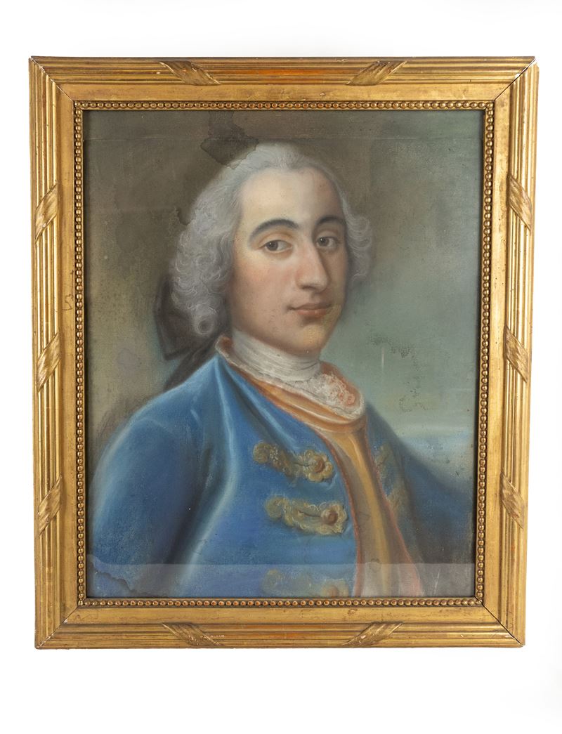 Scuola francese del XVIII secolo, Ritratto di nobile uomo