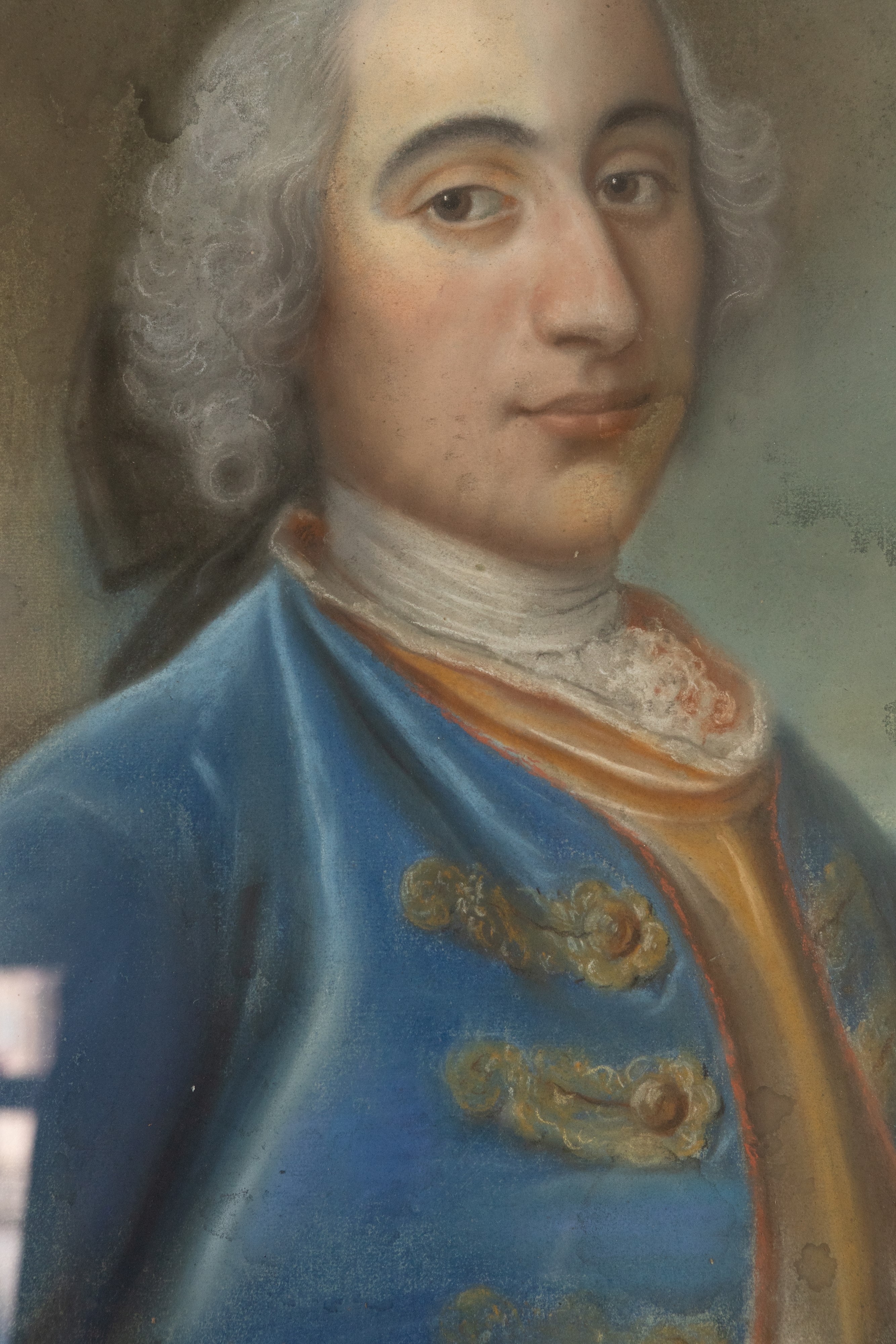 Scuola francese del XVIII secolo, Ritratto di nobile uomo