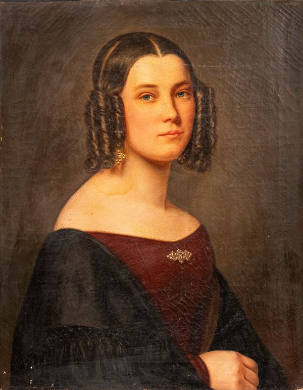 RITRATTO DI GIOVANE DONNA CON RICCIOLI