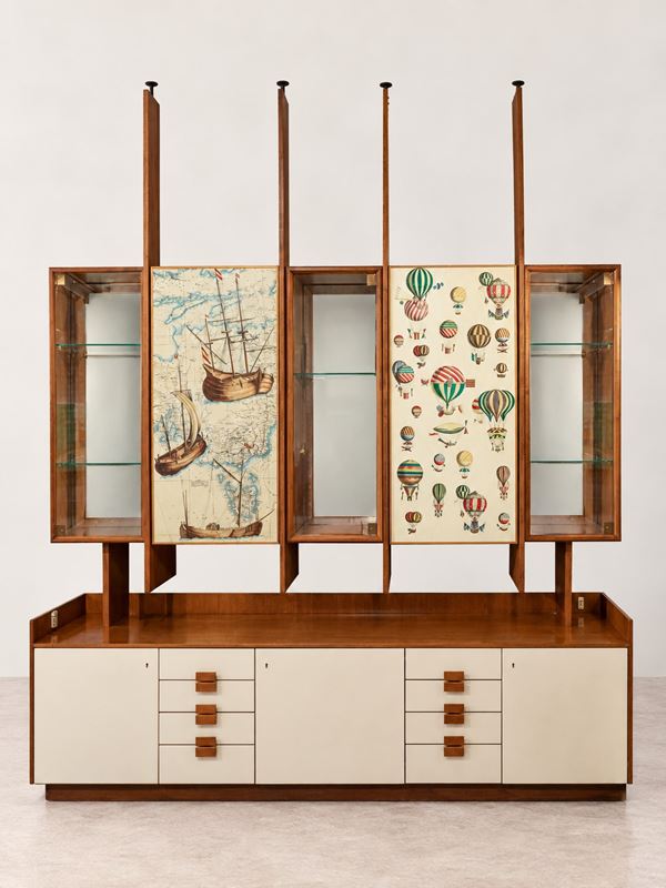Piero Fornasetti e Carlo Alberto Bordogna - MODULAR BOOKCASE