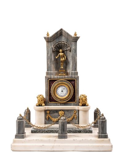 Rarissimo Orologio a Forma di Tempio