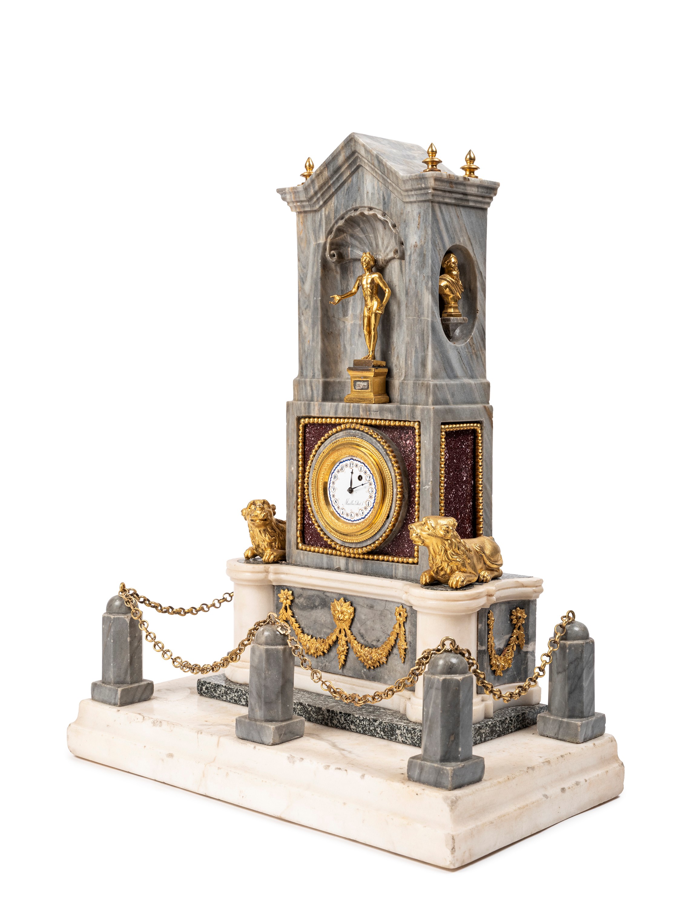 Rarissimo Orologio a Forma di Tempio