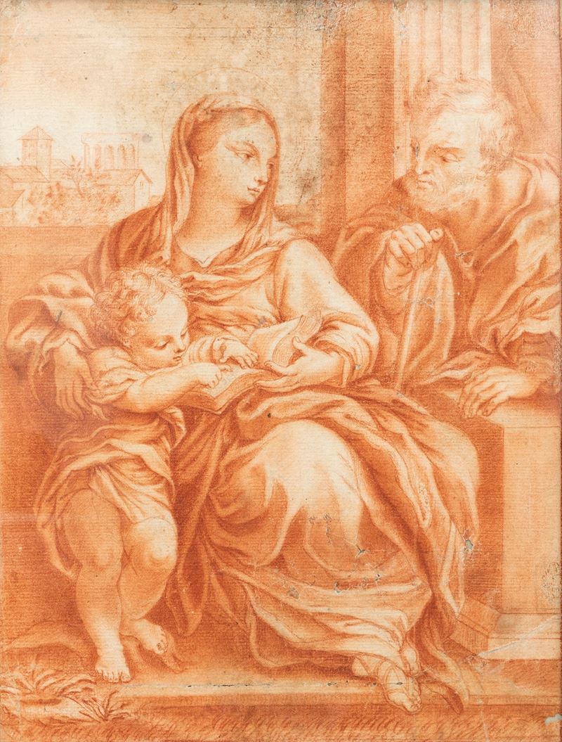 Carlo Maratta (attr.) - Sacra Famiglia