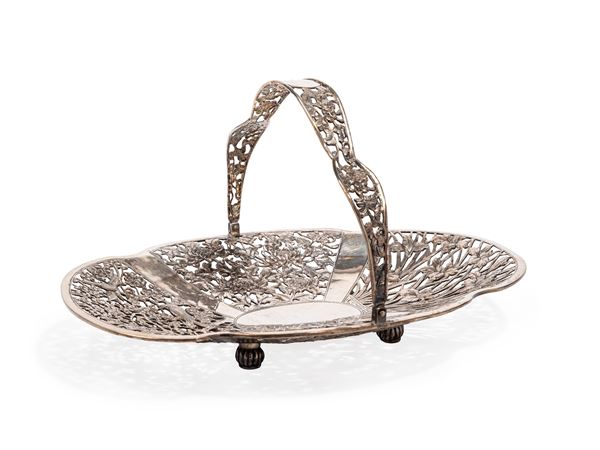 A SILVER BASKET