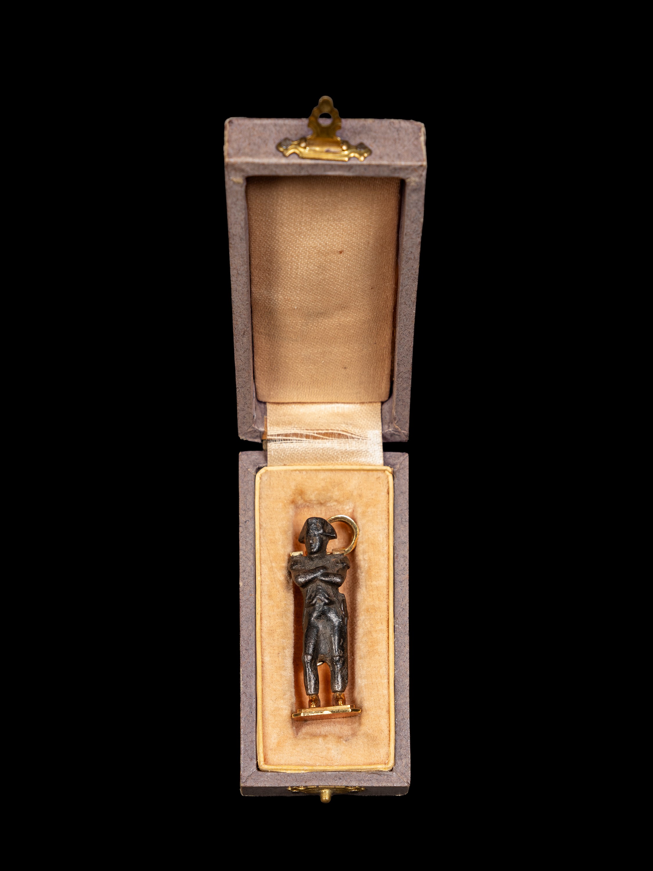 MICROSCULTURA NAPOLEONE MONTATA CON ORO