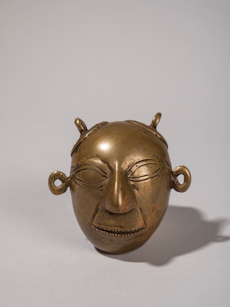 GRANDE PENDENTE IN BRONZO