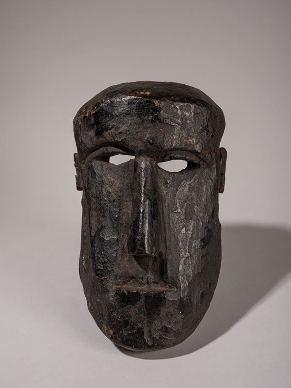 MASCHERA HIMALAYANA IN LEGNO