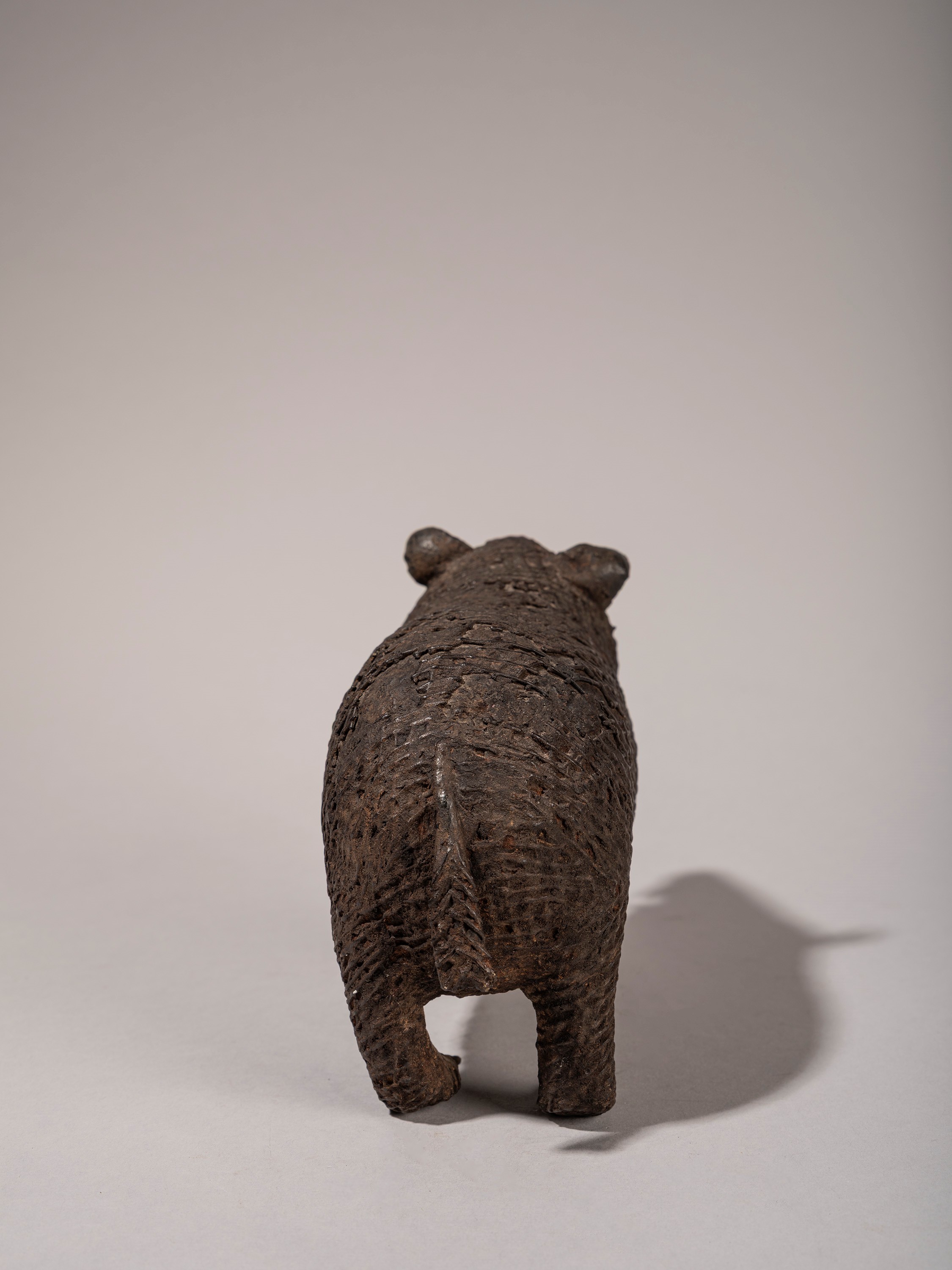 FIGURA ZOOMORFA IN BRONZO KOND