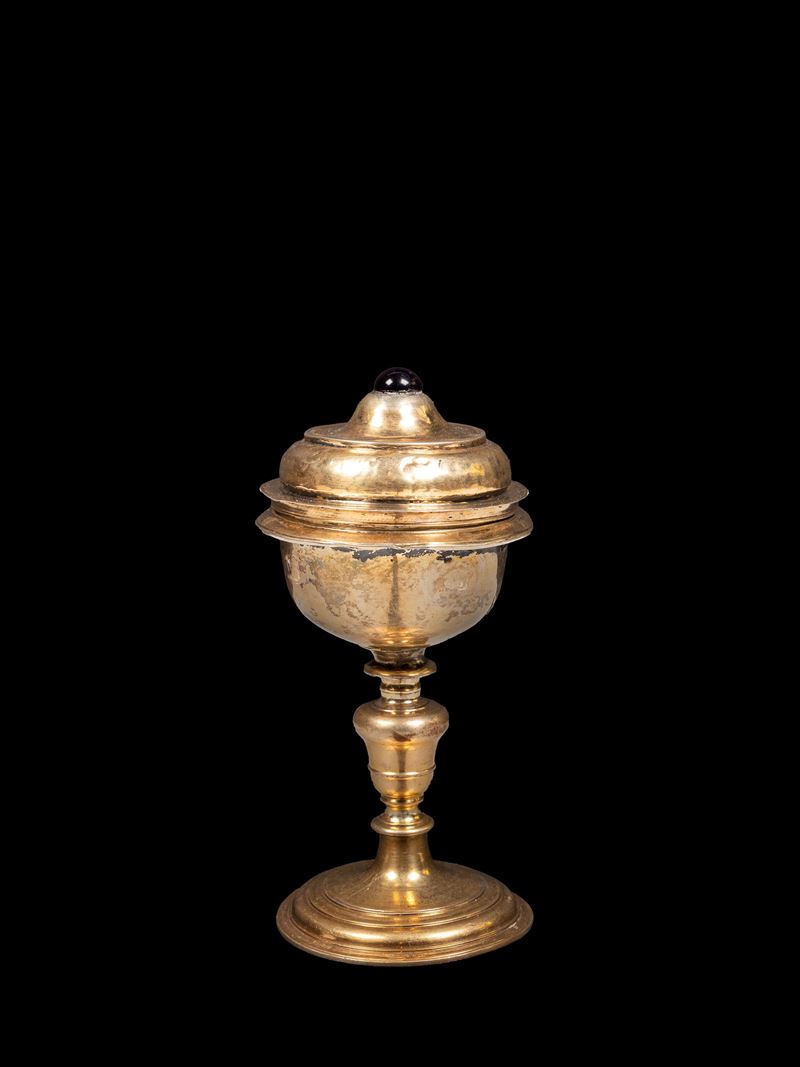 CALICE IN ARGENTO E RAME