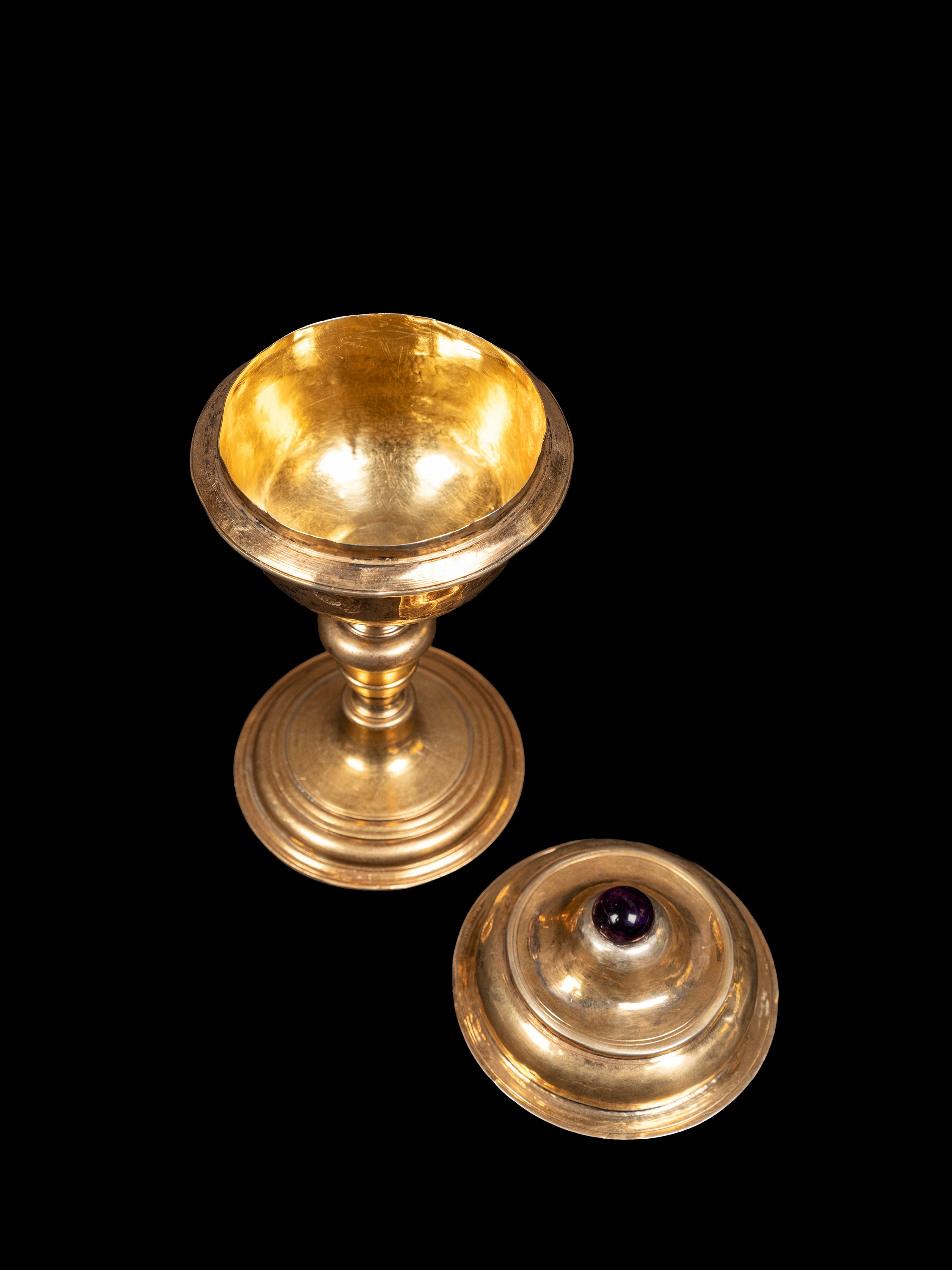 CALICE IN ARGENTO E RAME