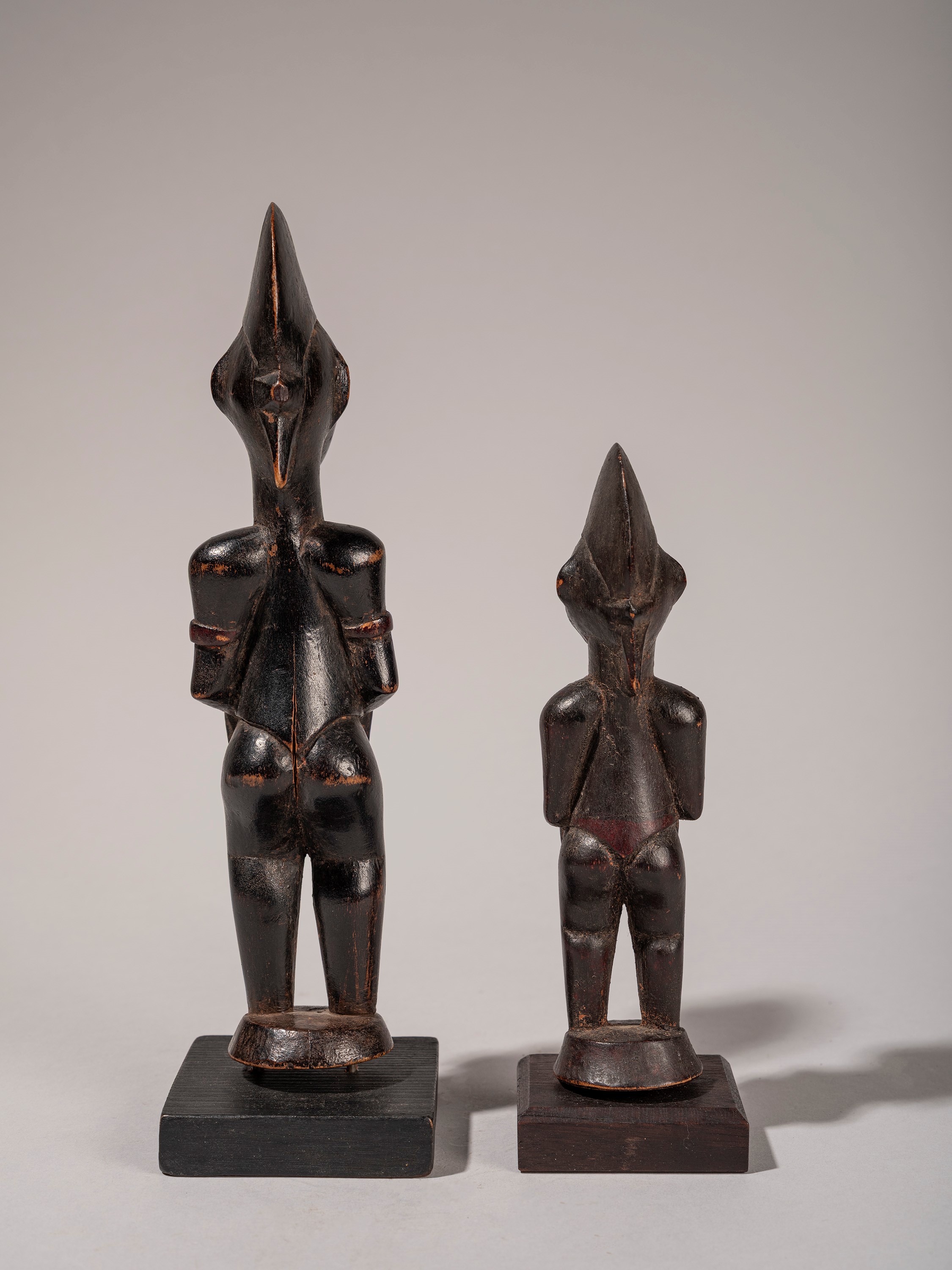 LOTTO COMPOSTO DA DUE SCULTURE SENUFO