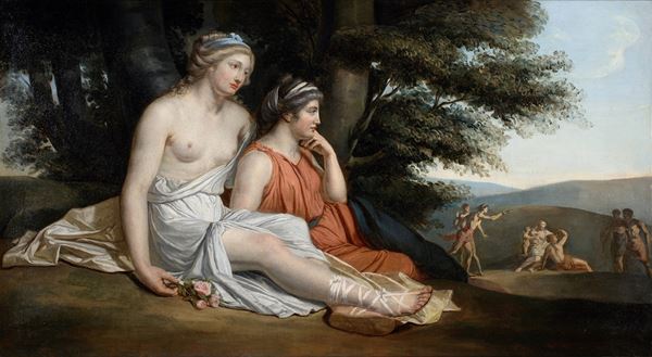 Andrea Appiani (Cerchia di) - SCENA ALLEGORICA