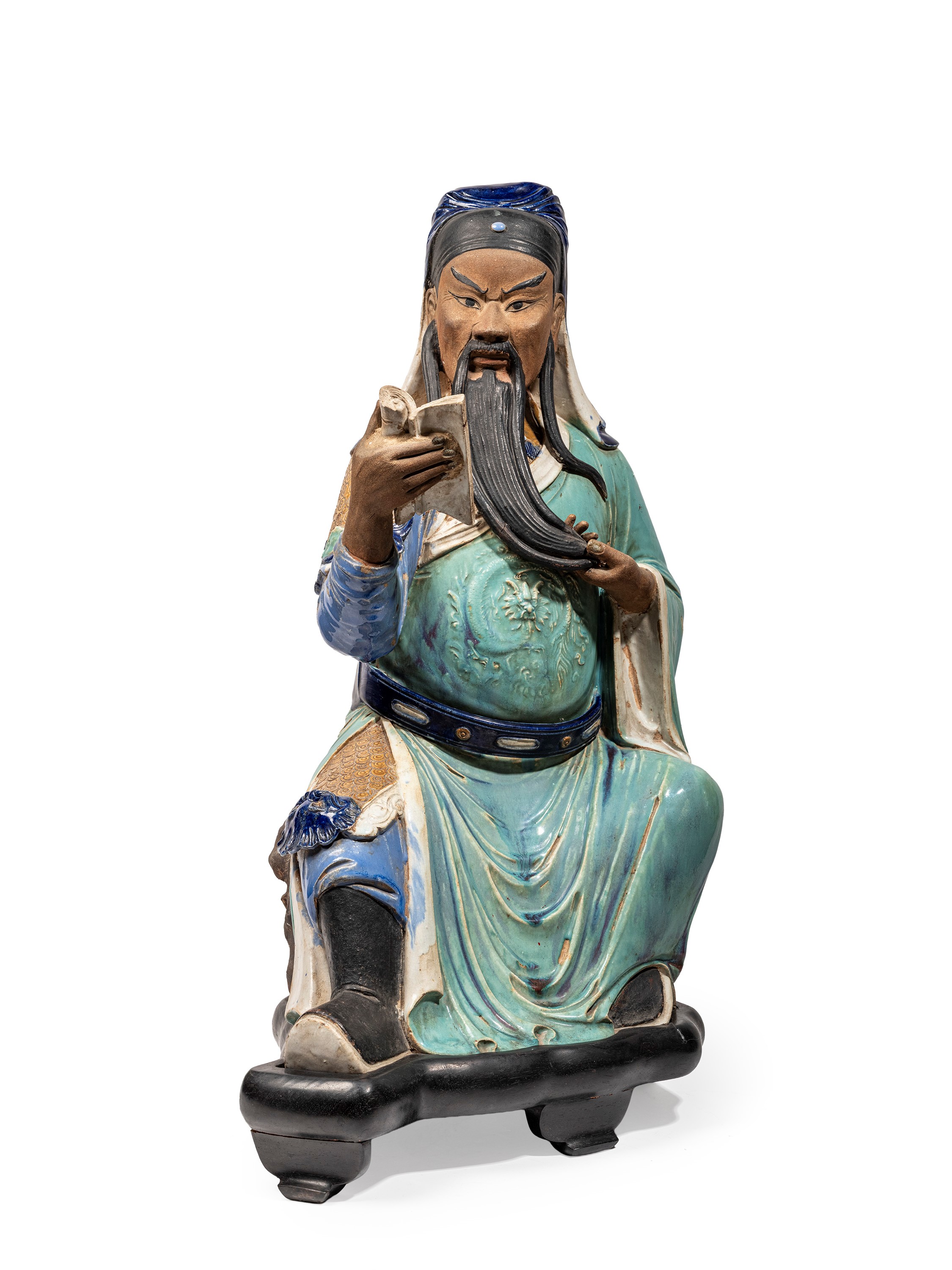 Grande Scultura in Ceramica Shiwan