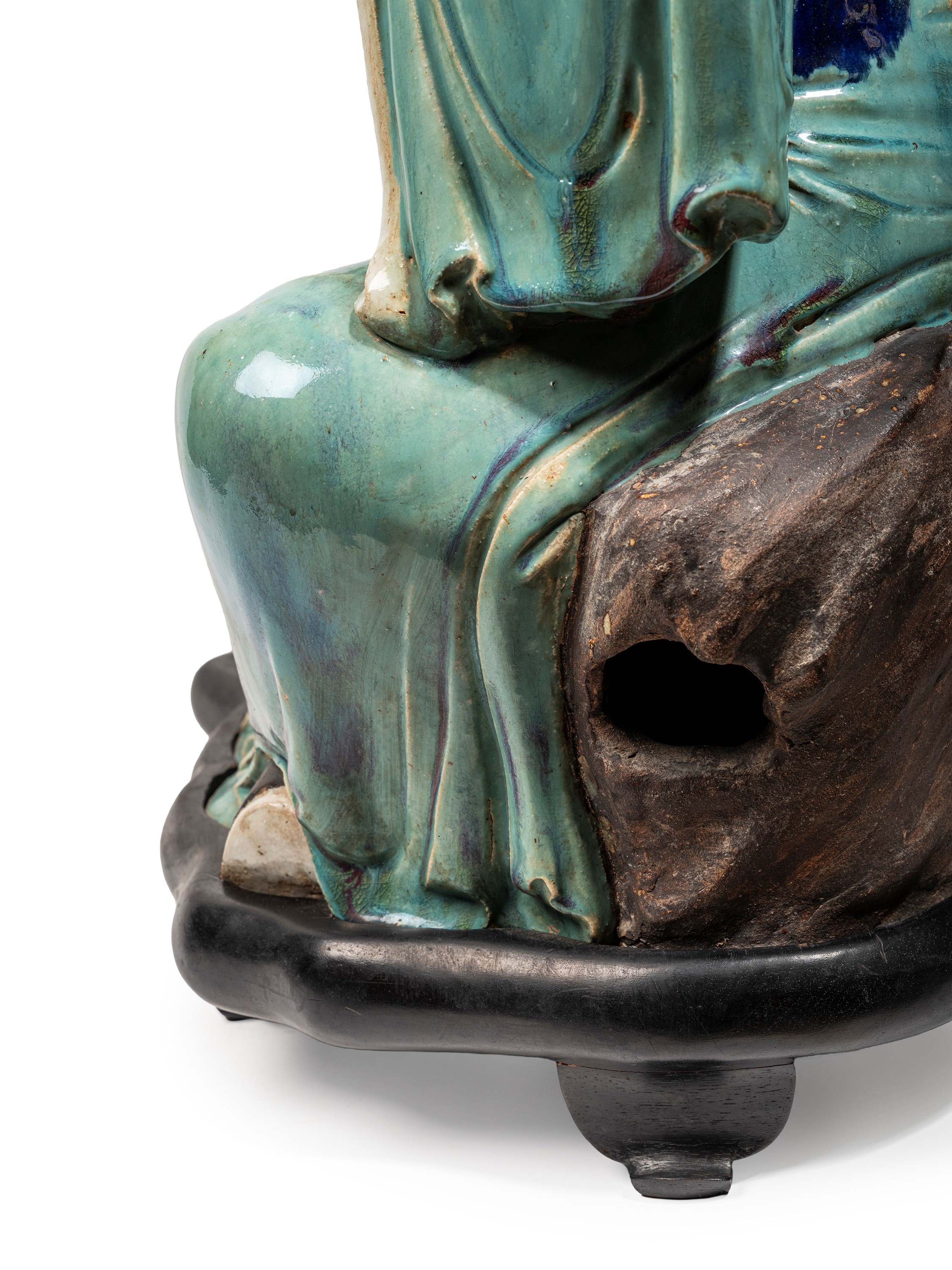 Grande Scultura in Ceramica Shiwan