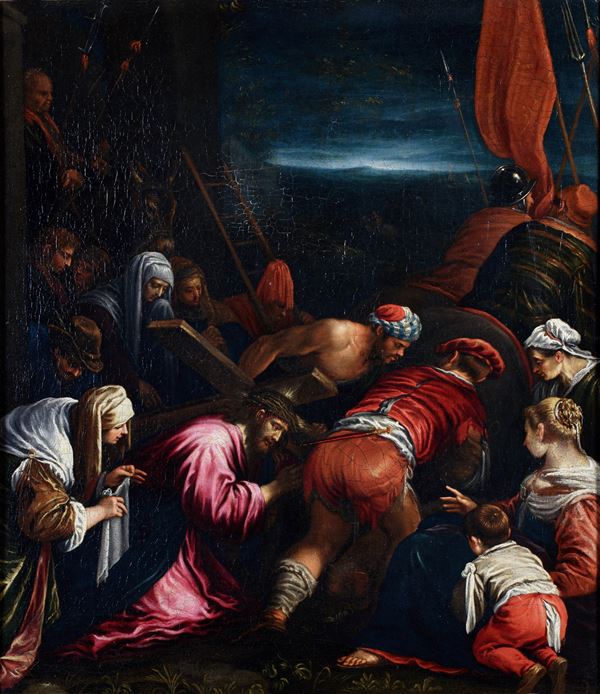Francesco e Girolamo Bassano - CRISTO AL CALVARIO