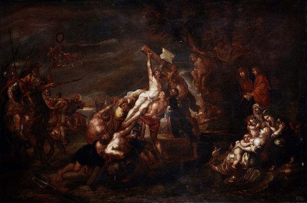 Follower of Peter Paul Rubens - DEPOSIZIONE DI CRISTO 