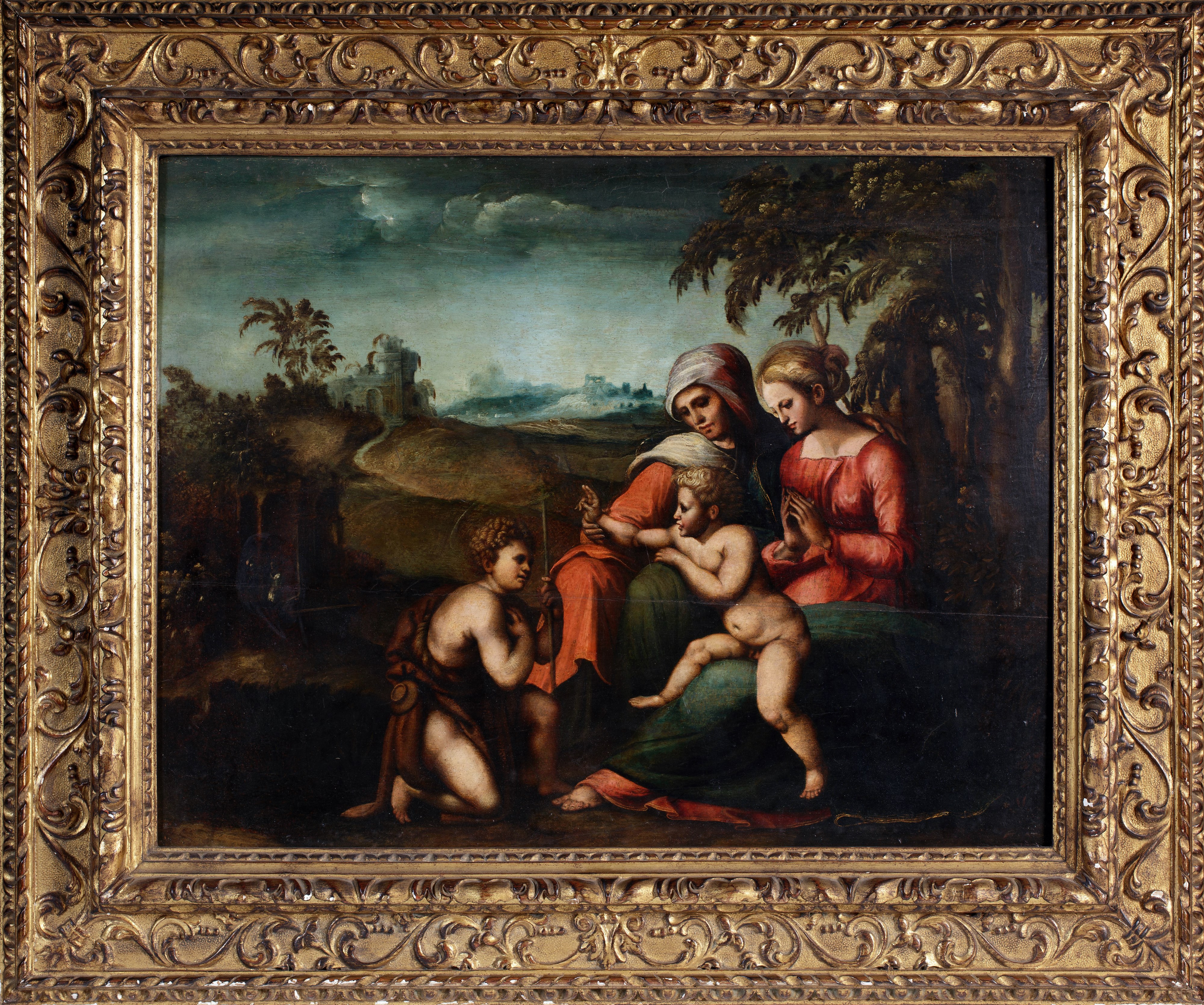 Anonimo, Madonna del Divino Amore, olio su tavola, XVII secolo