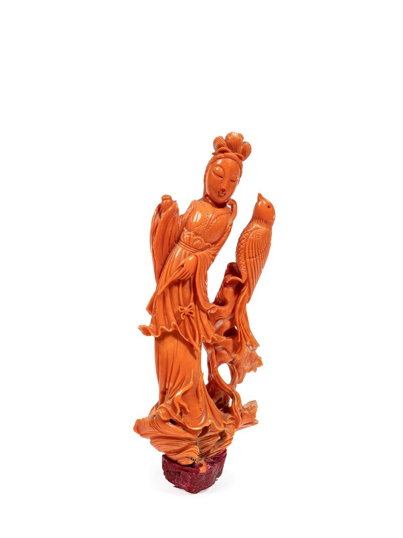 ☼FIGURA IN CORALLO