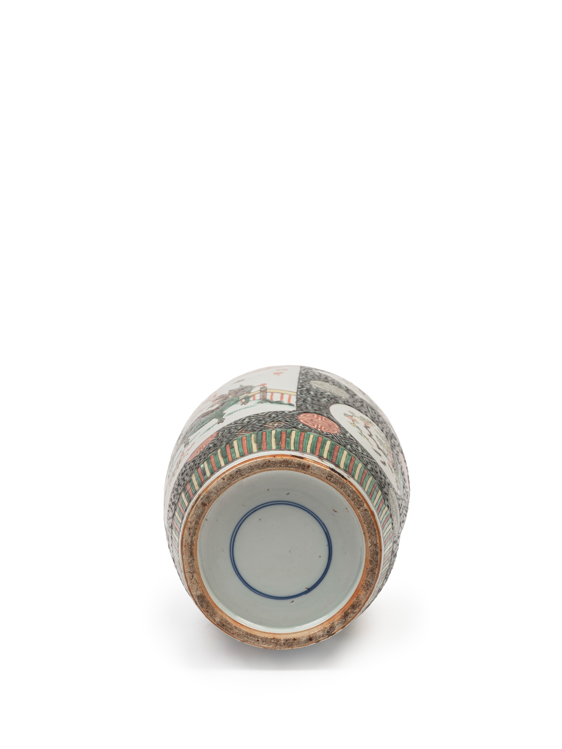 VASO IN PORCELLANA FAMIGLIA NERA