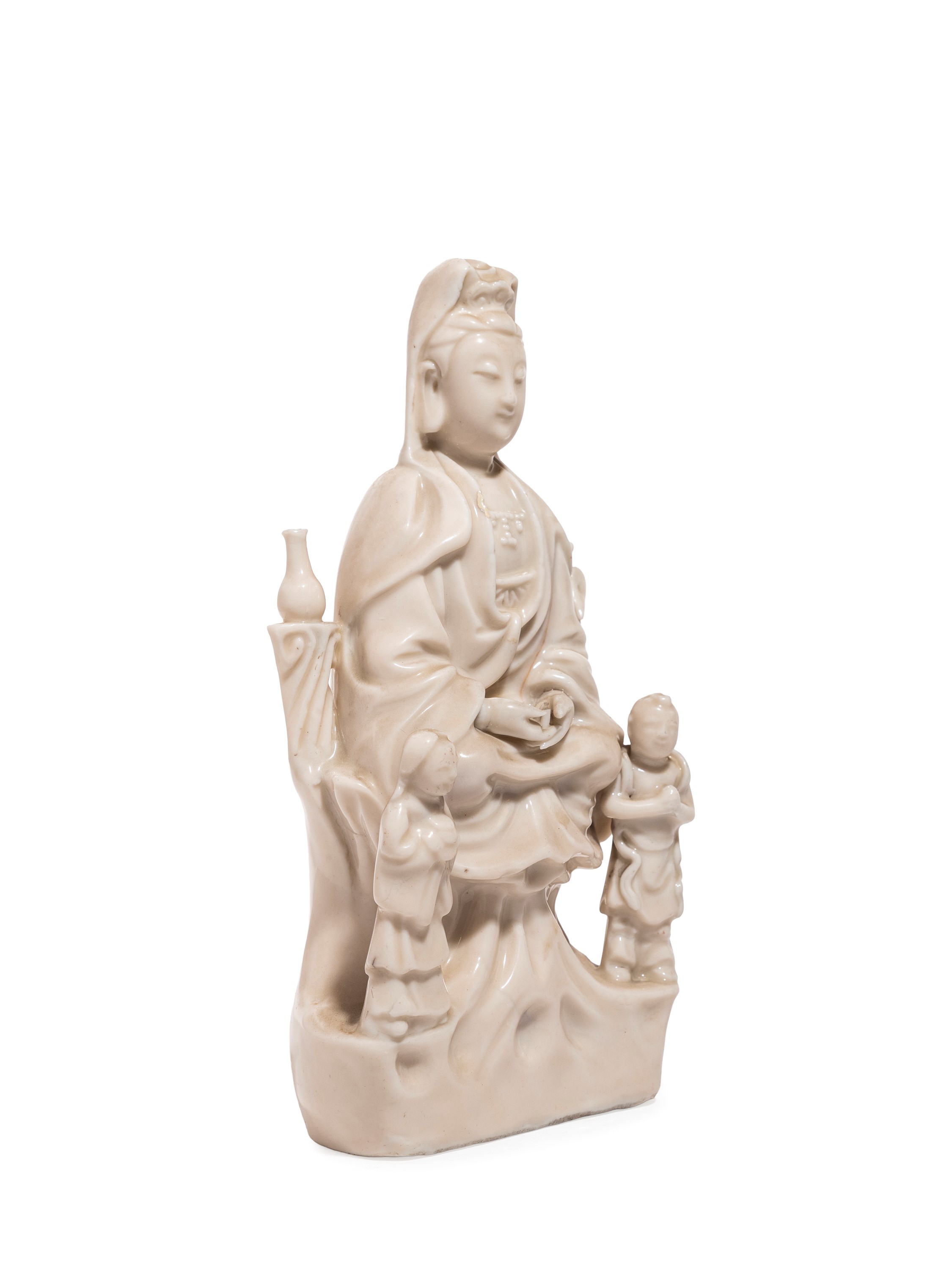 FIGURA IN PORCELLANA BIANCA DI CINA