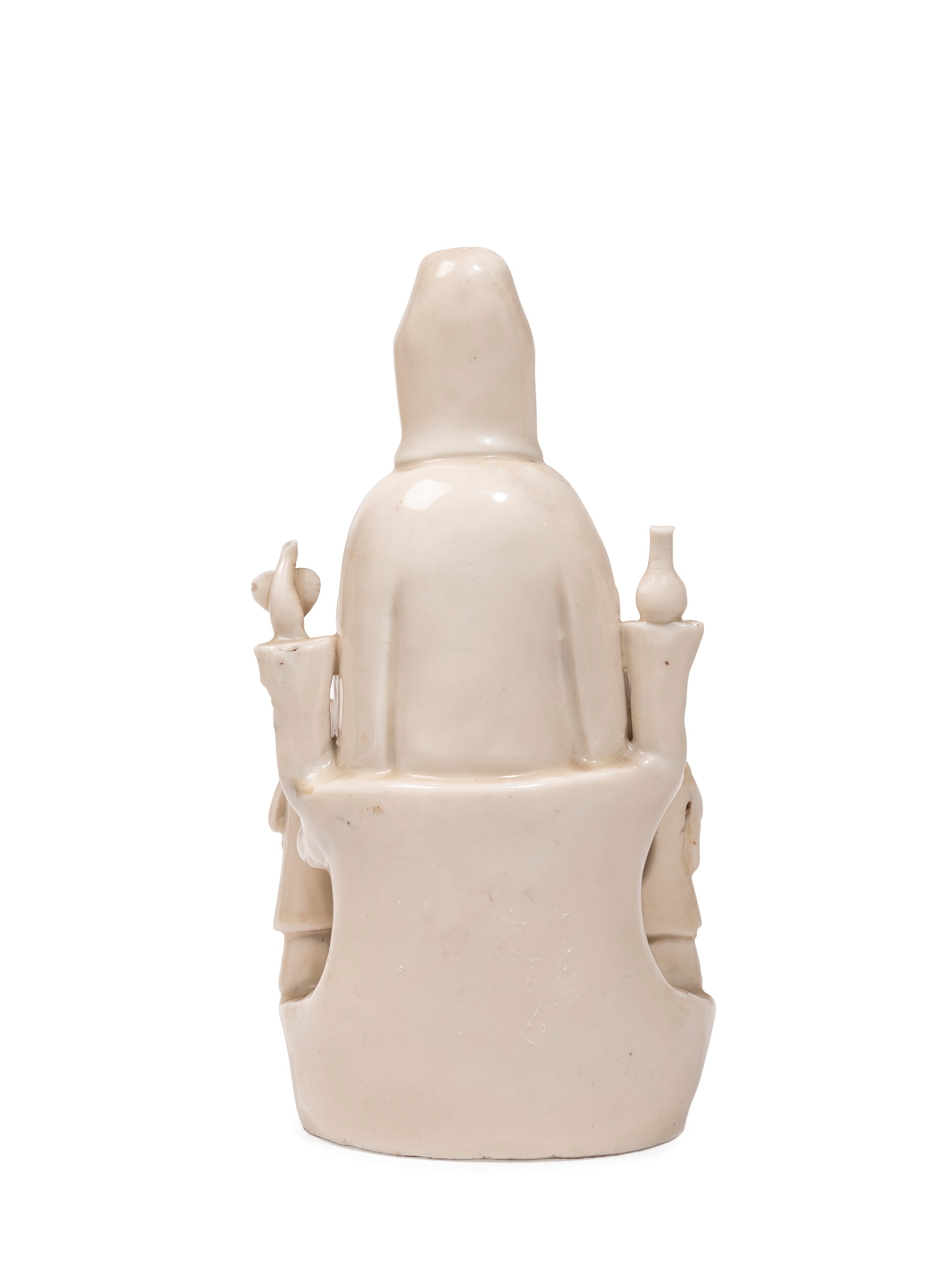 FIGURA IN PORCELLANA BIANCA DI CINA